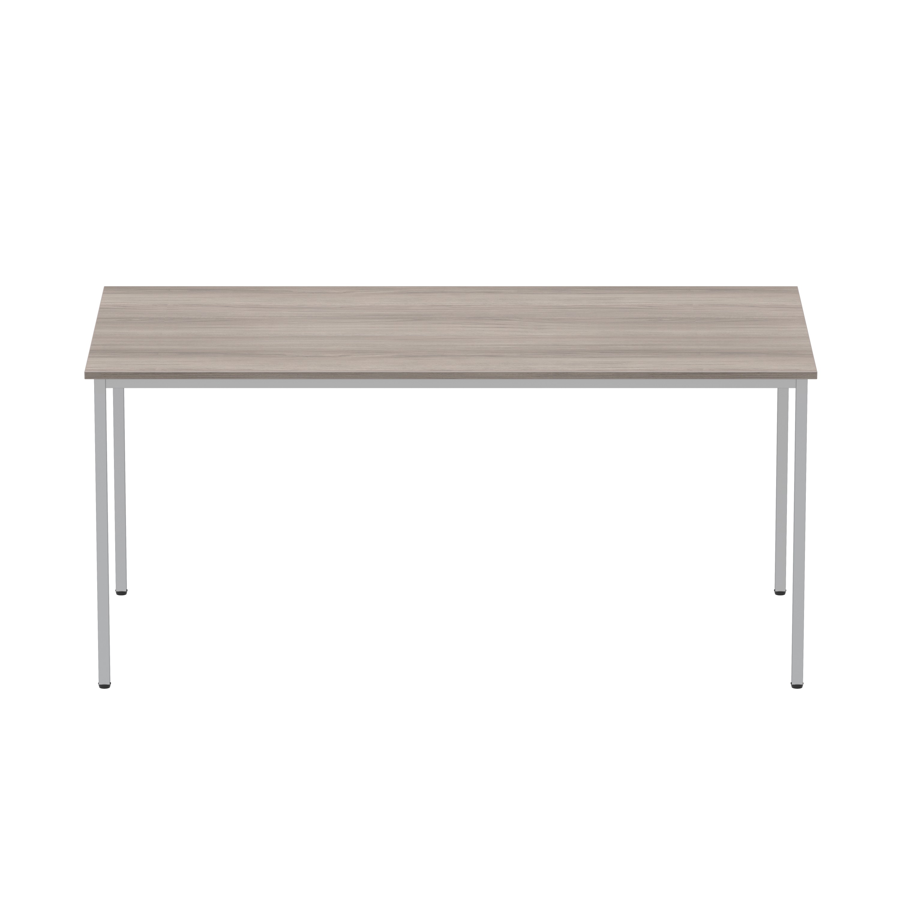 Office Rectangular Multi-Use Table (FSC) | 1600X800 | Alaskan Grey Oak/Silver thumbnail 3