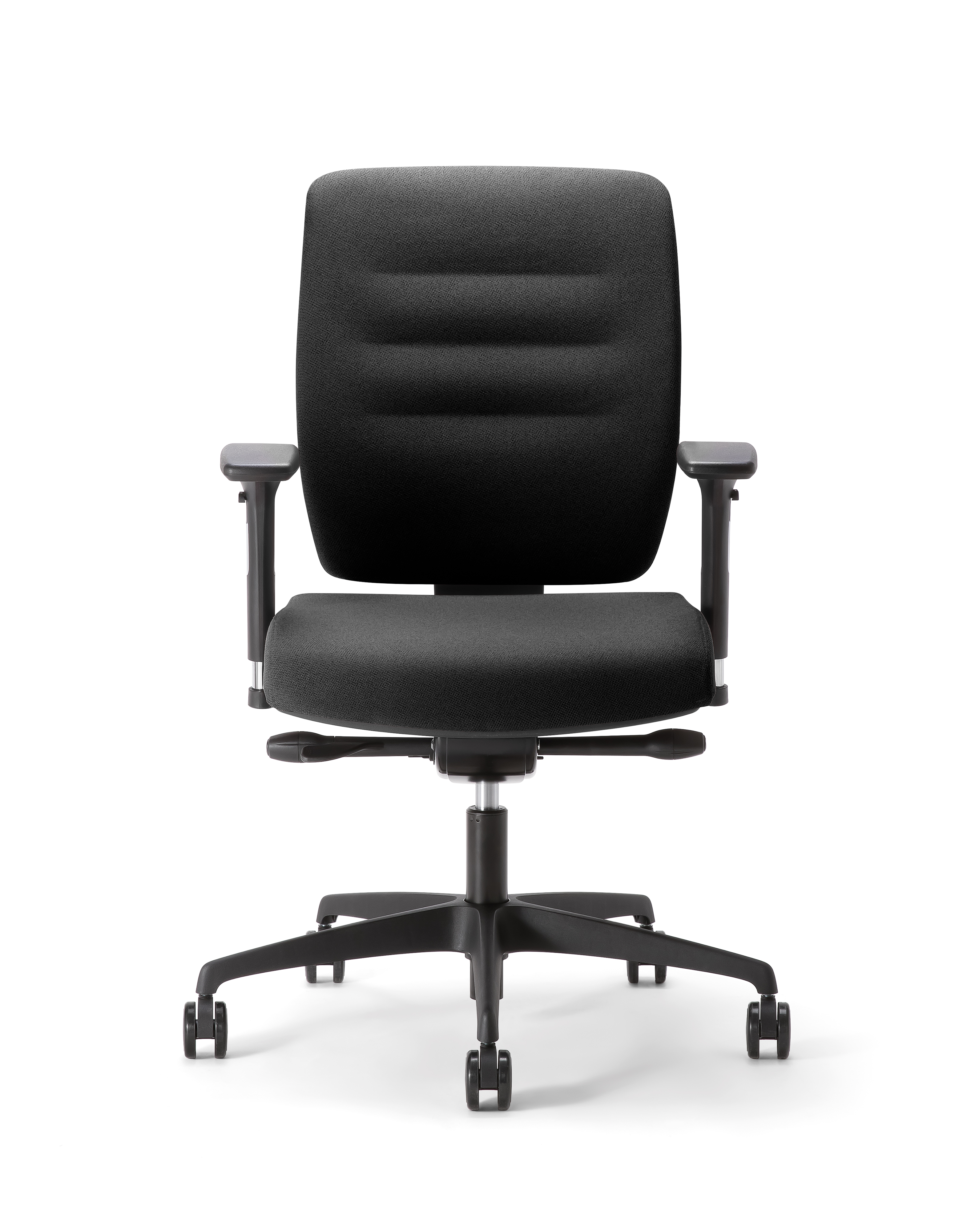 Bengal Heavy Duty Chair | Mid Back | Black/Black thumbnail 2