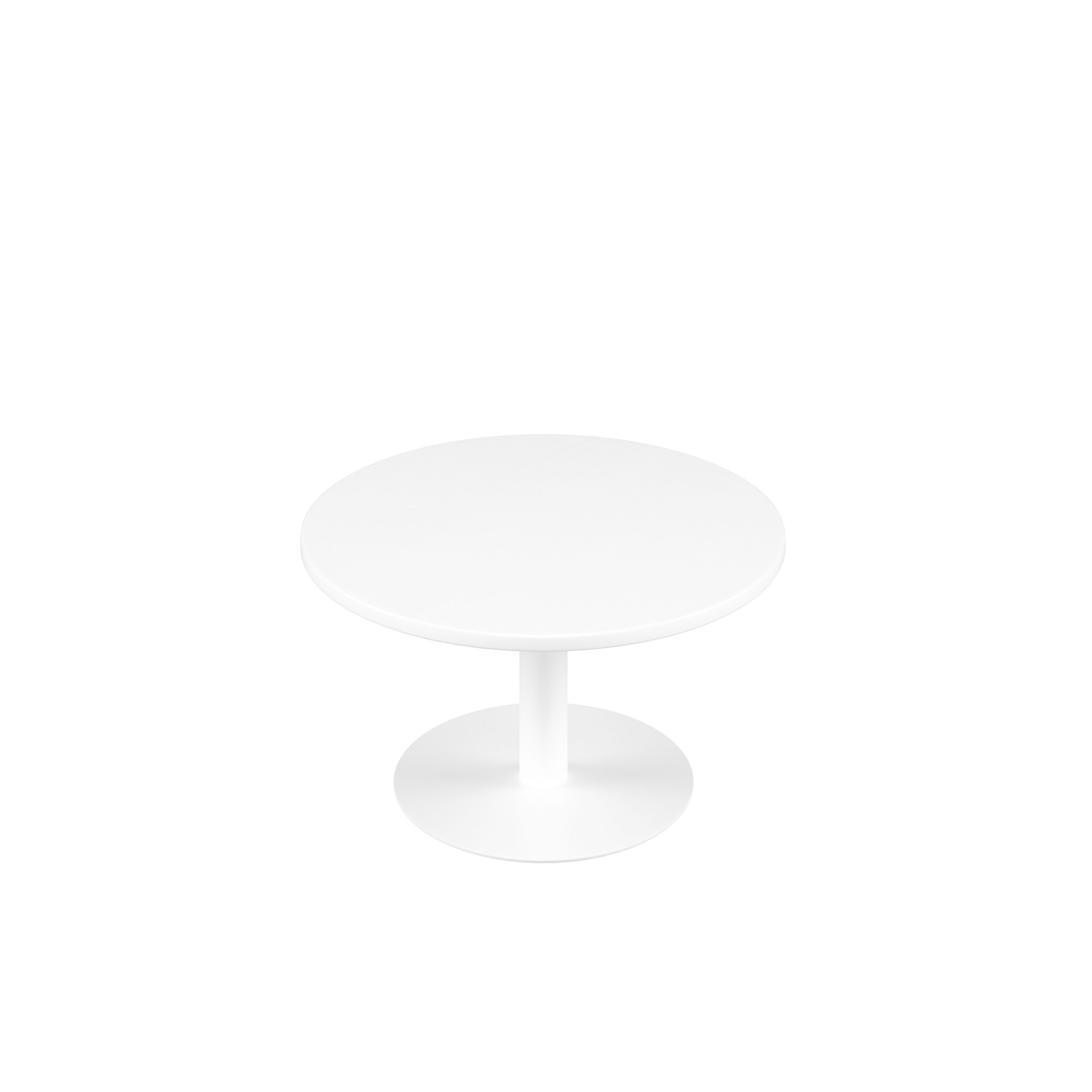 Contract Table Low (FSC) | 600mm | White/White