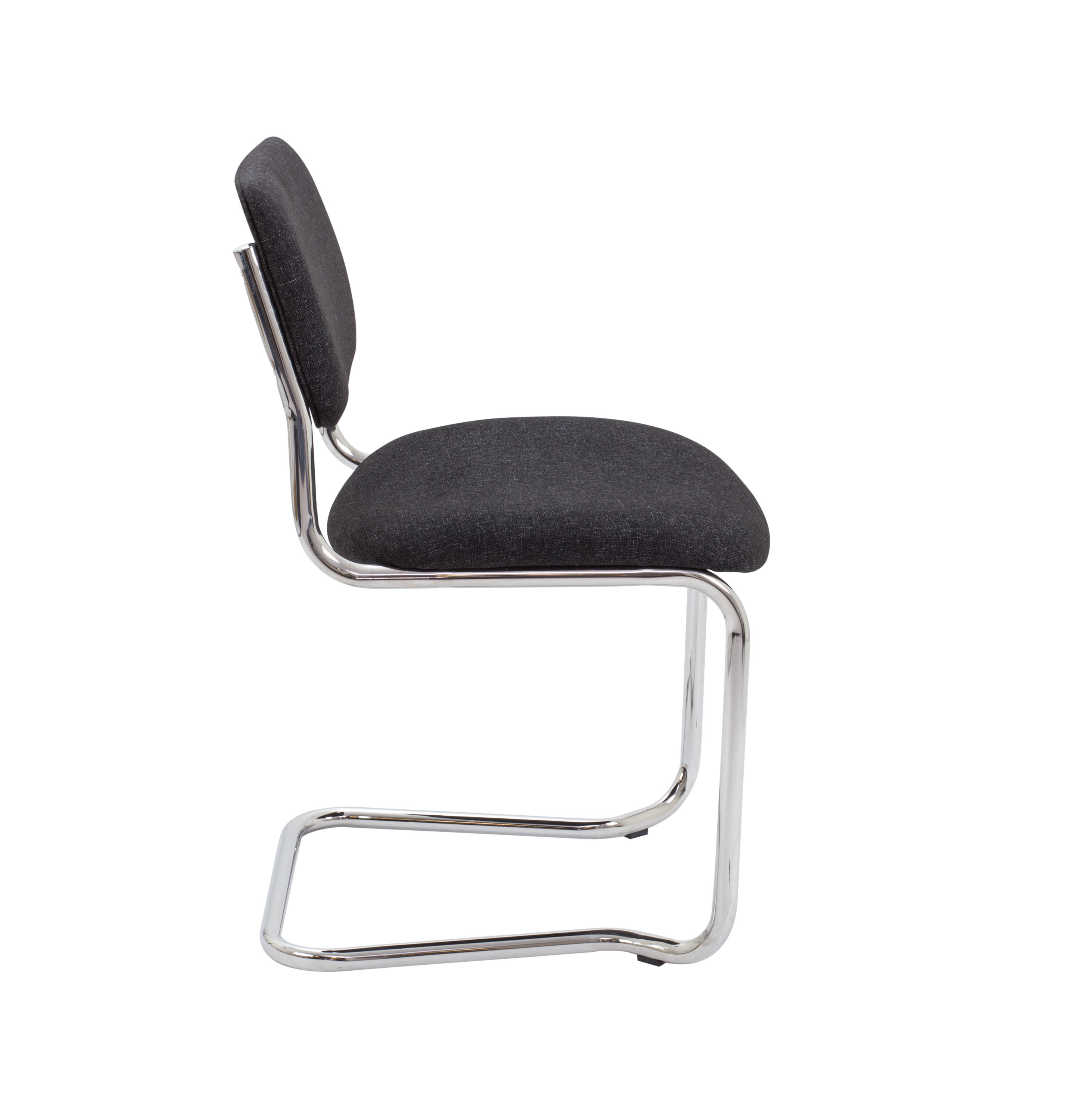 Meeting Chair with Cantilever Frame | Charcoal thumbnail 3