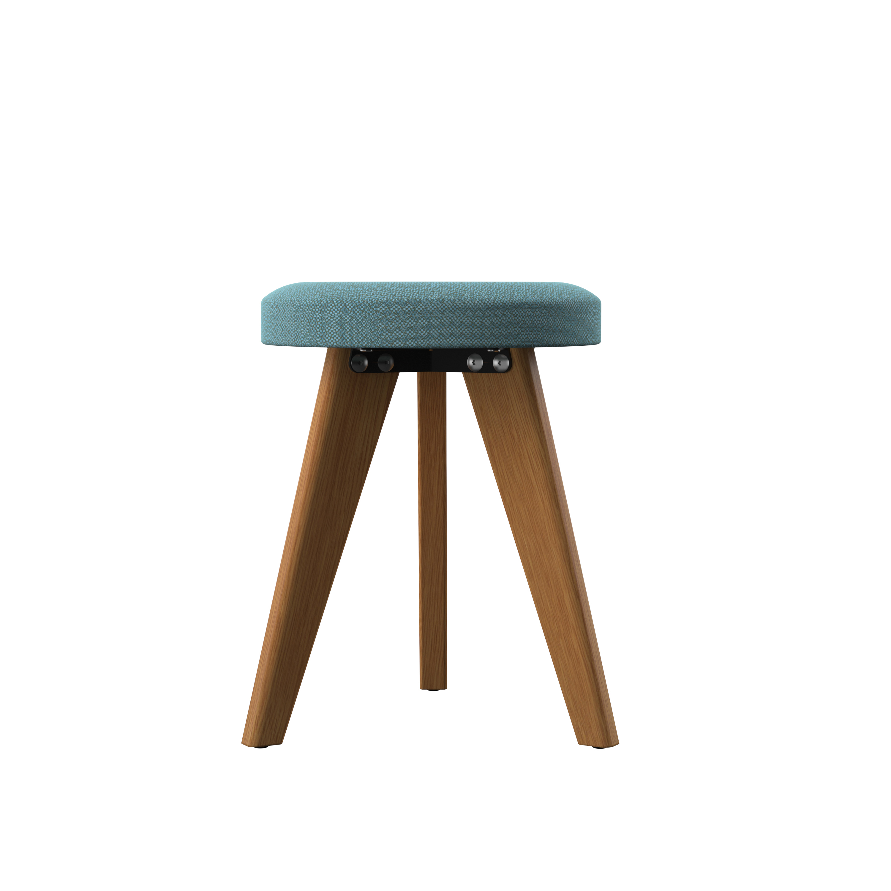 Plateau Button Low Stool | Unlimited Fabric Band 1 thumbnail 2