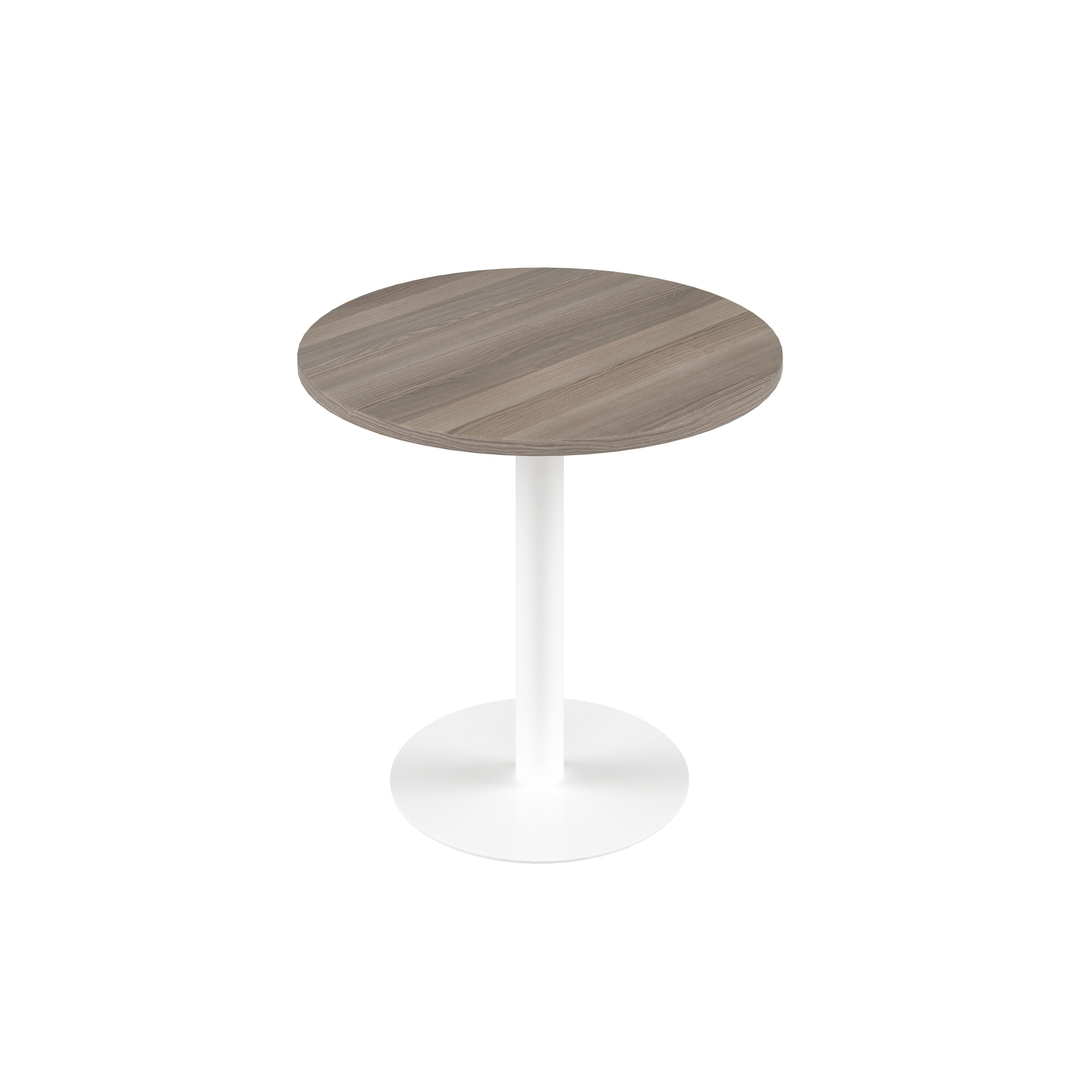 Contract Table Mid (FSC) | 600mm | Grey Oak/White