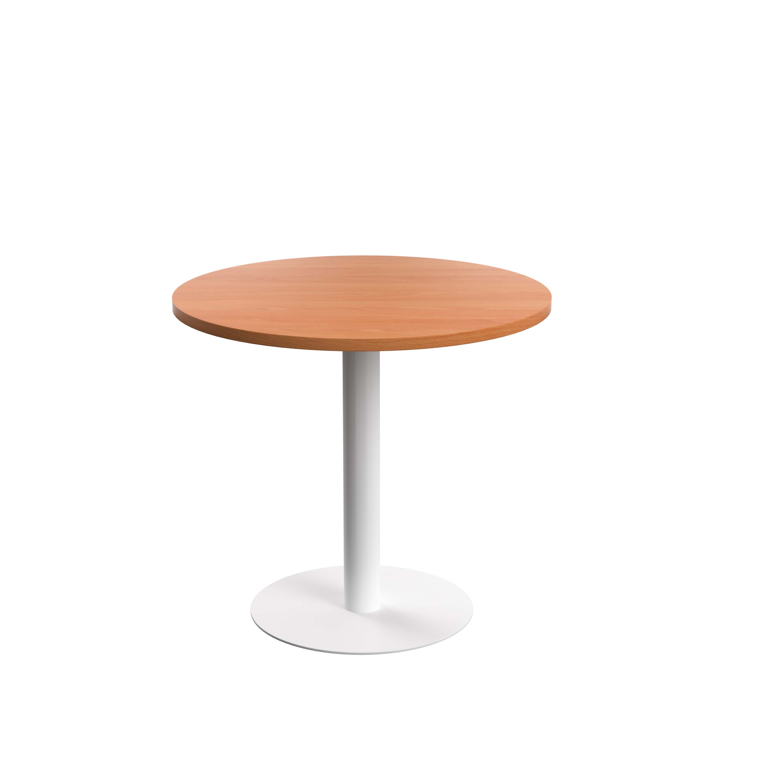 Contract Table Mid (FSC) | 800mm | Beech/White