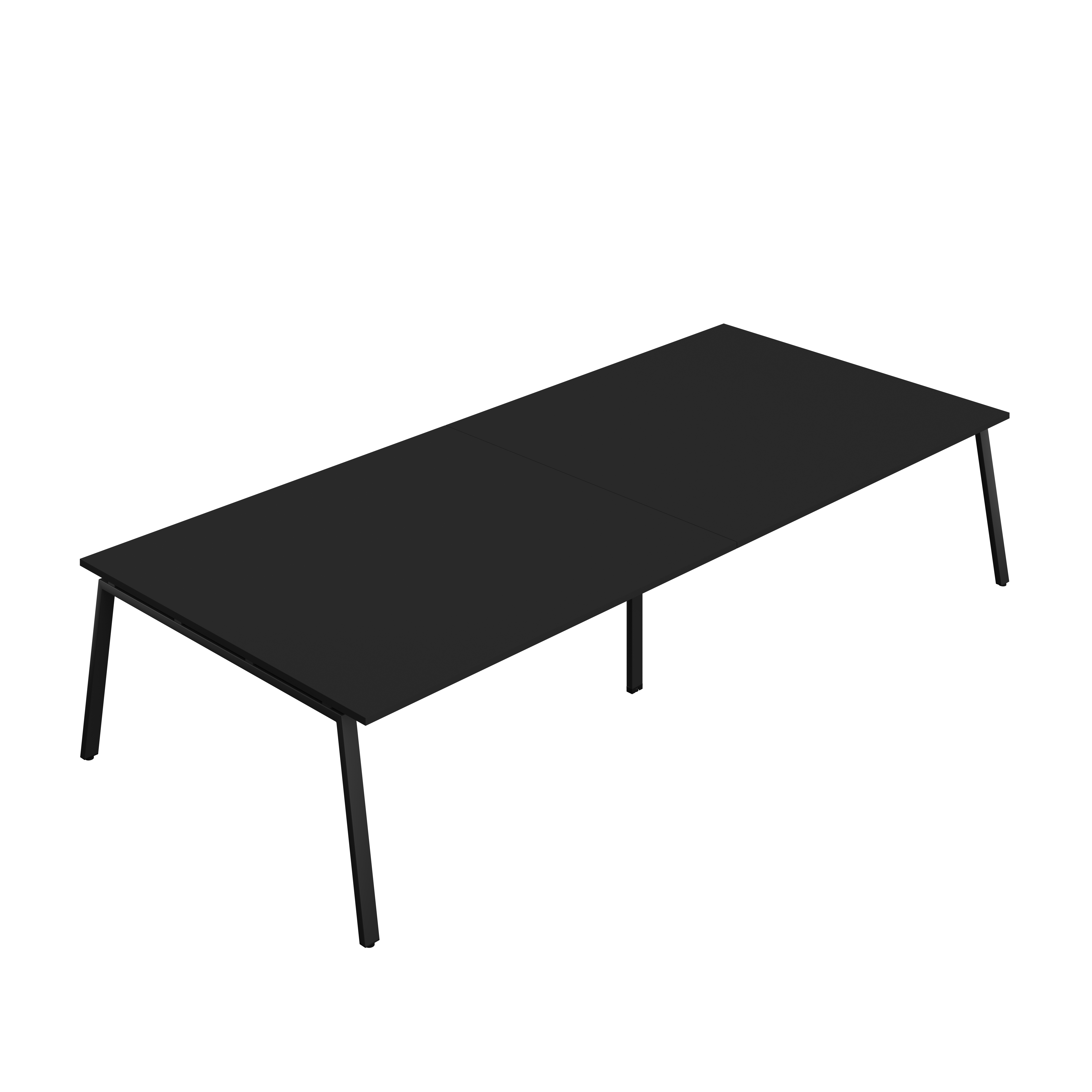 Synergy Meeting Table (FSC) : A-Frame Leg : 3600 | 1600 | Black/Black