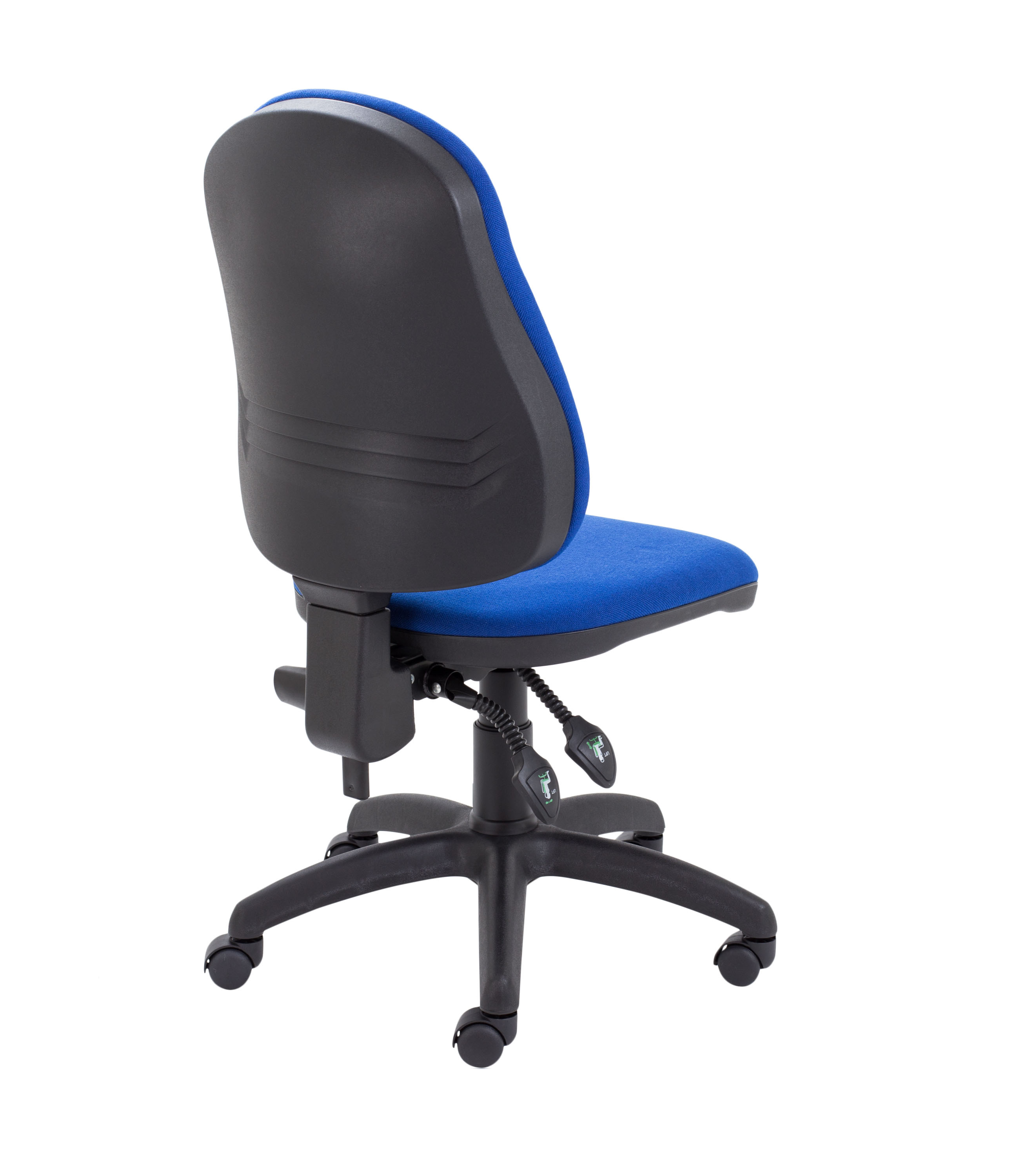 Calypso 2 High Back Operator Chair | No Arms | Royal Blue thumbnail 4