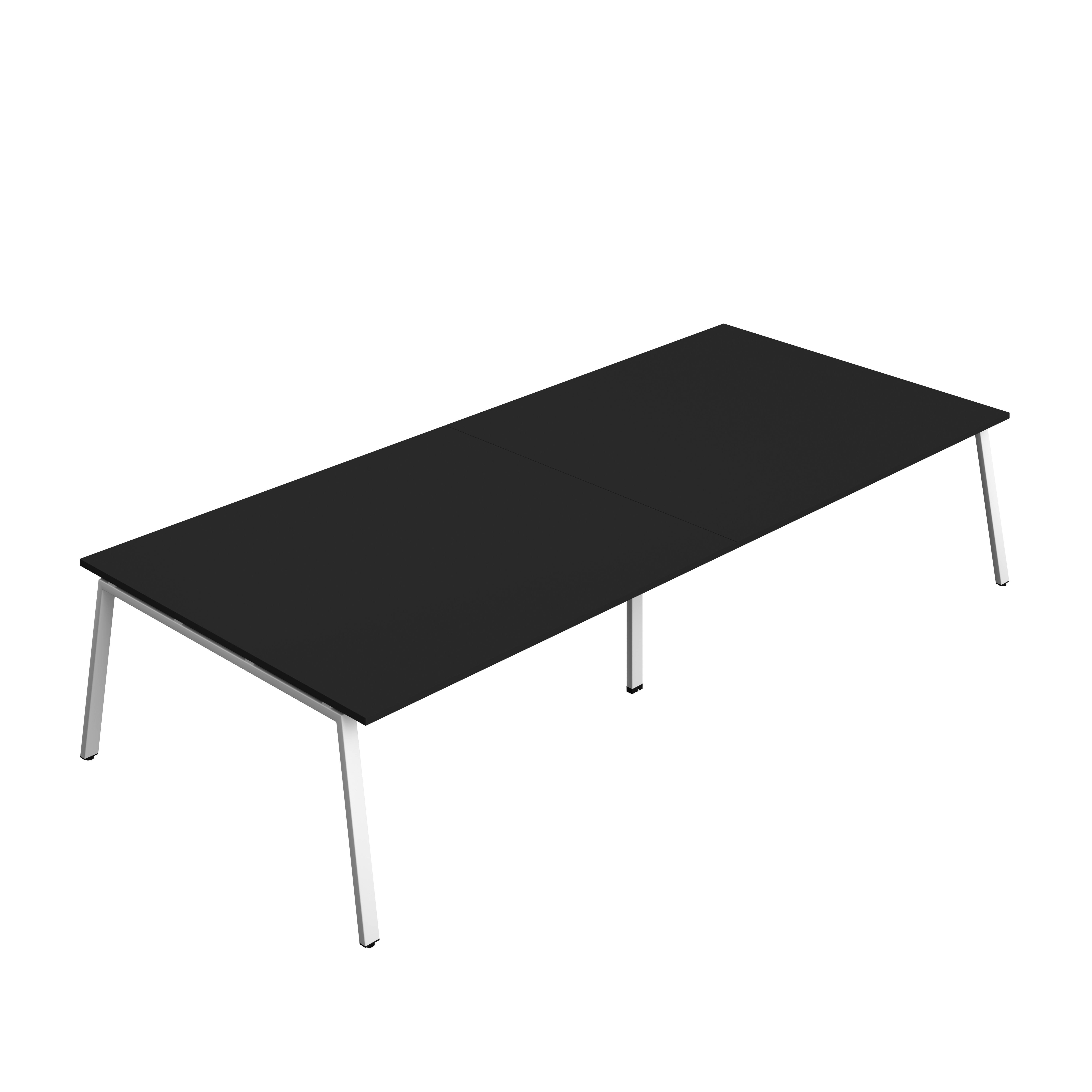 Synergy Meeting Table (FSC) : A-Frame Leg : 3600 | 1600 | Black/White