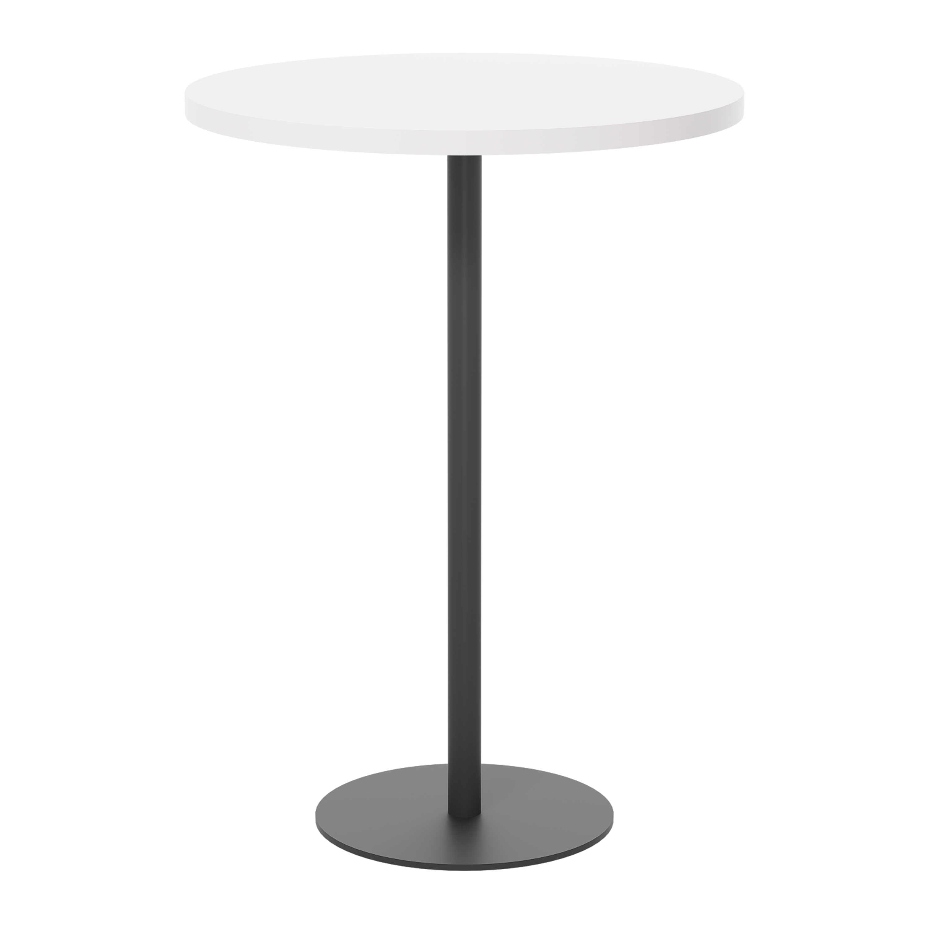 Contract Table High (FSC) | 800mm | White/Black thumbnail 3