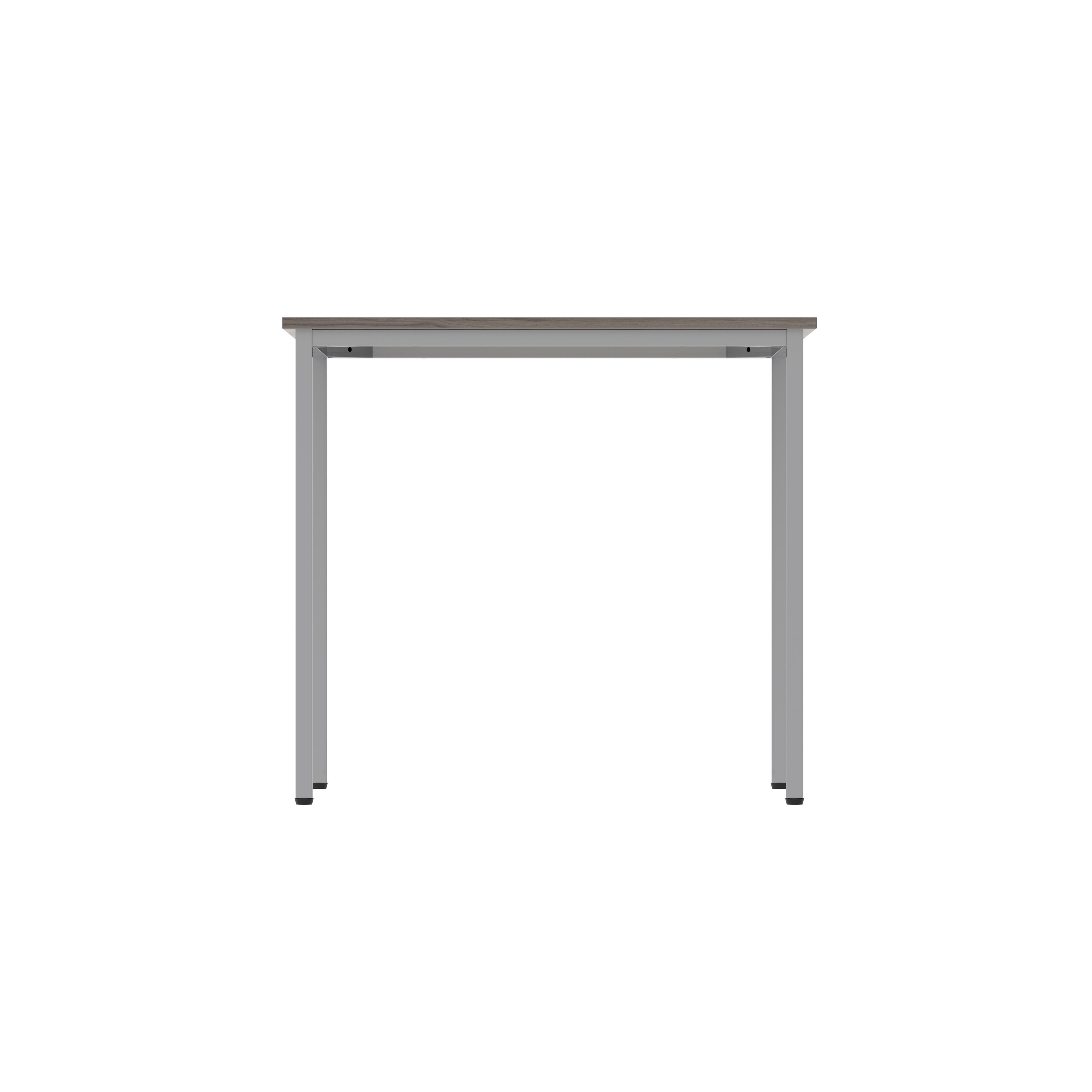 Office Rectangular Multi-Use Table (FSC) | 800X800 | Alaskan Grey Oak/Silver thumbnail 4
