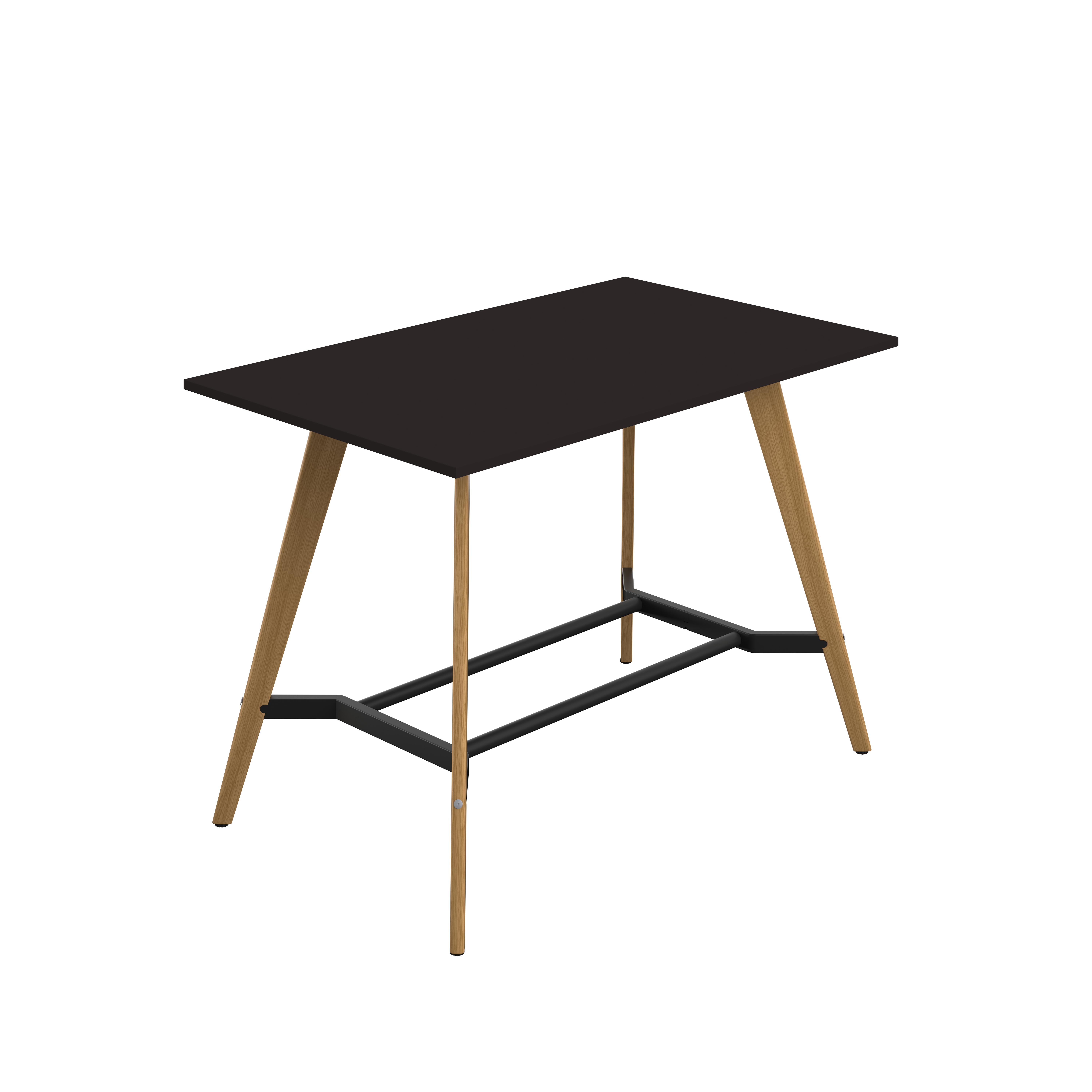 Plateau Poseur Rectangular Table (FSC) | 1600 X 1000 | Anthracite