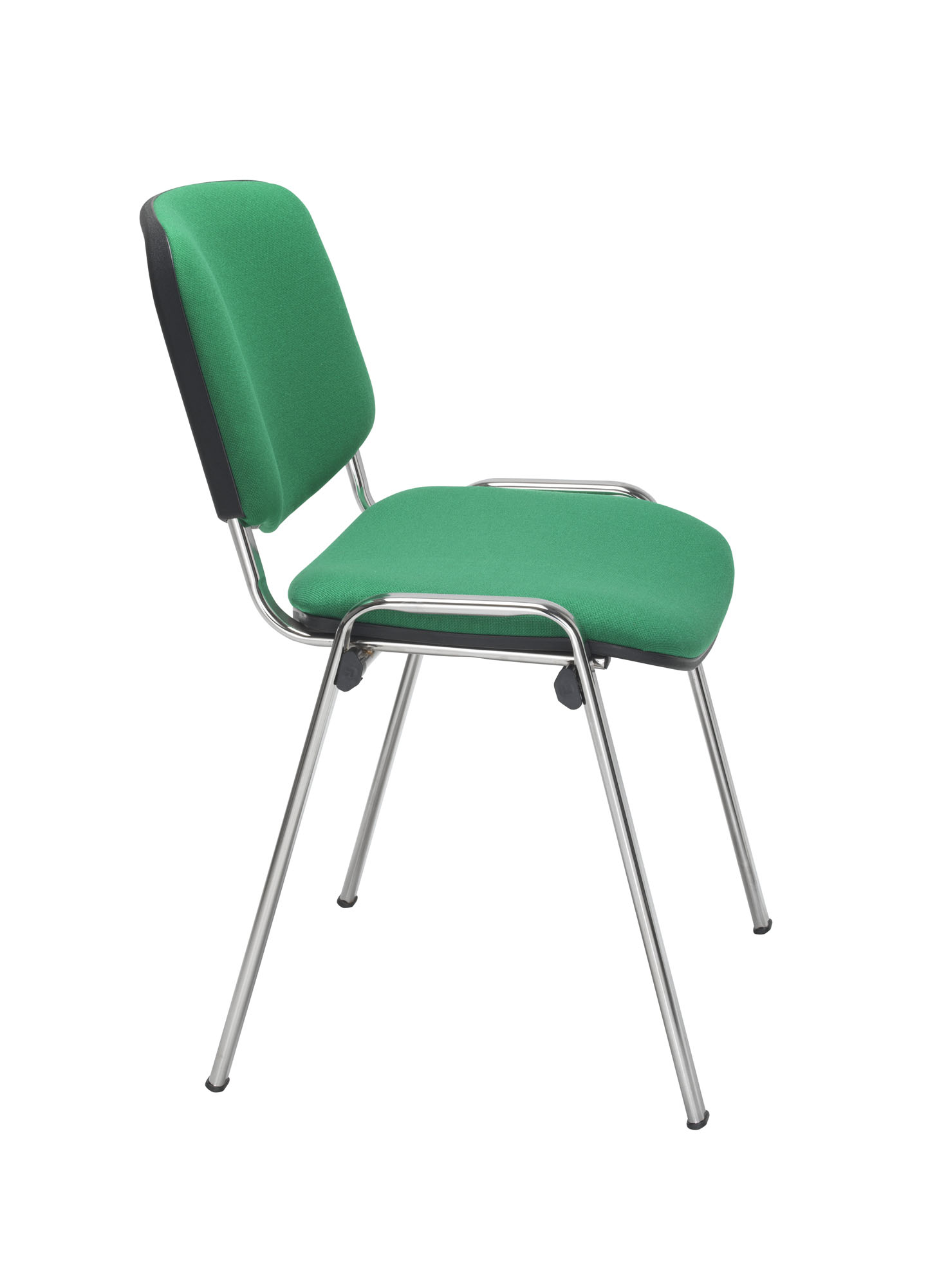 Club Chair with Chrome | Green/Chrome thumbnail 3