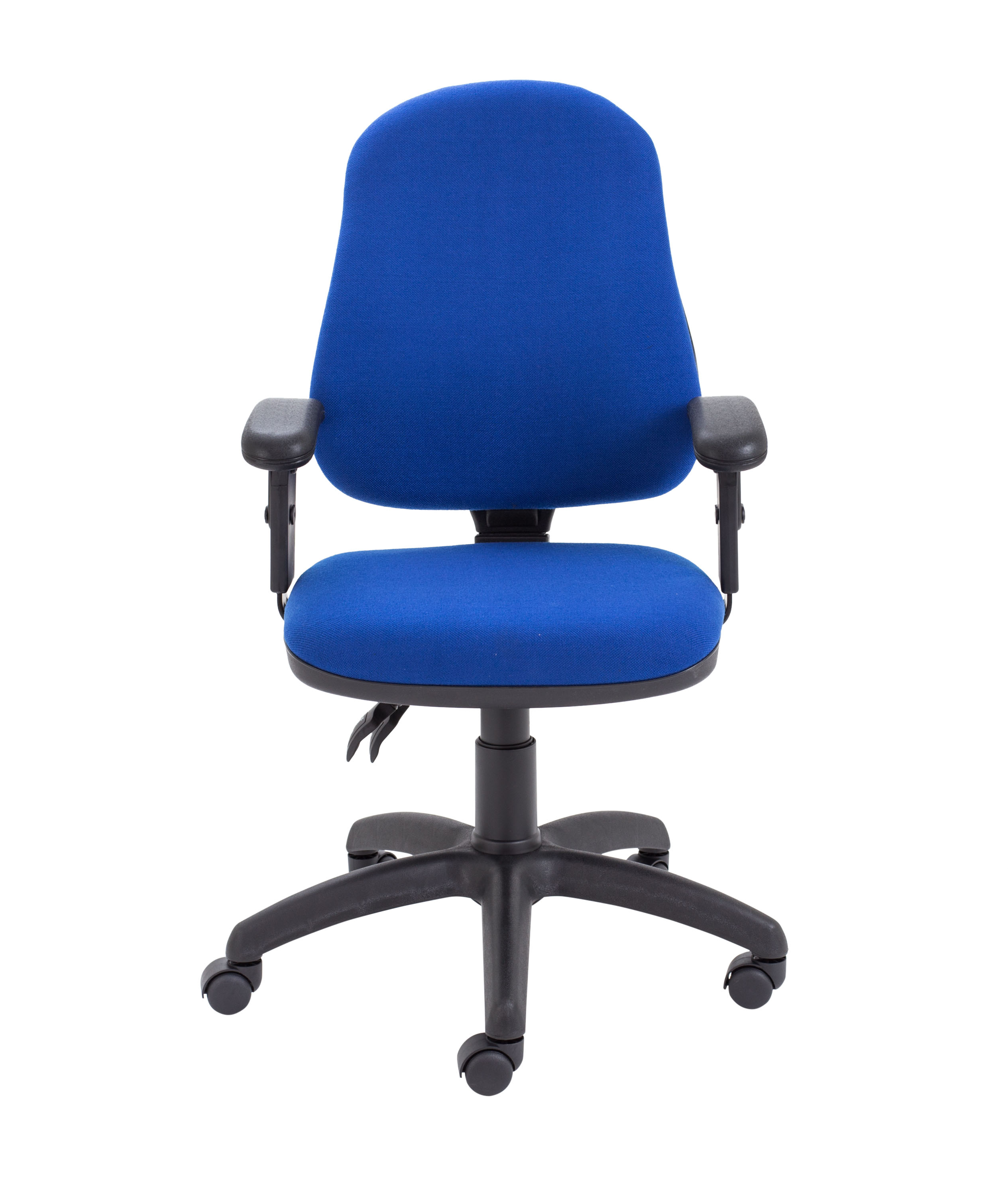Calypso 2 High Back Operator Chair | Adjustable Arms | Royal Blue thumbnail 2