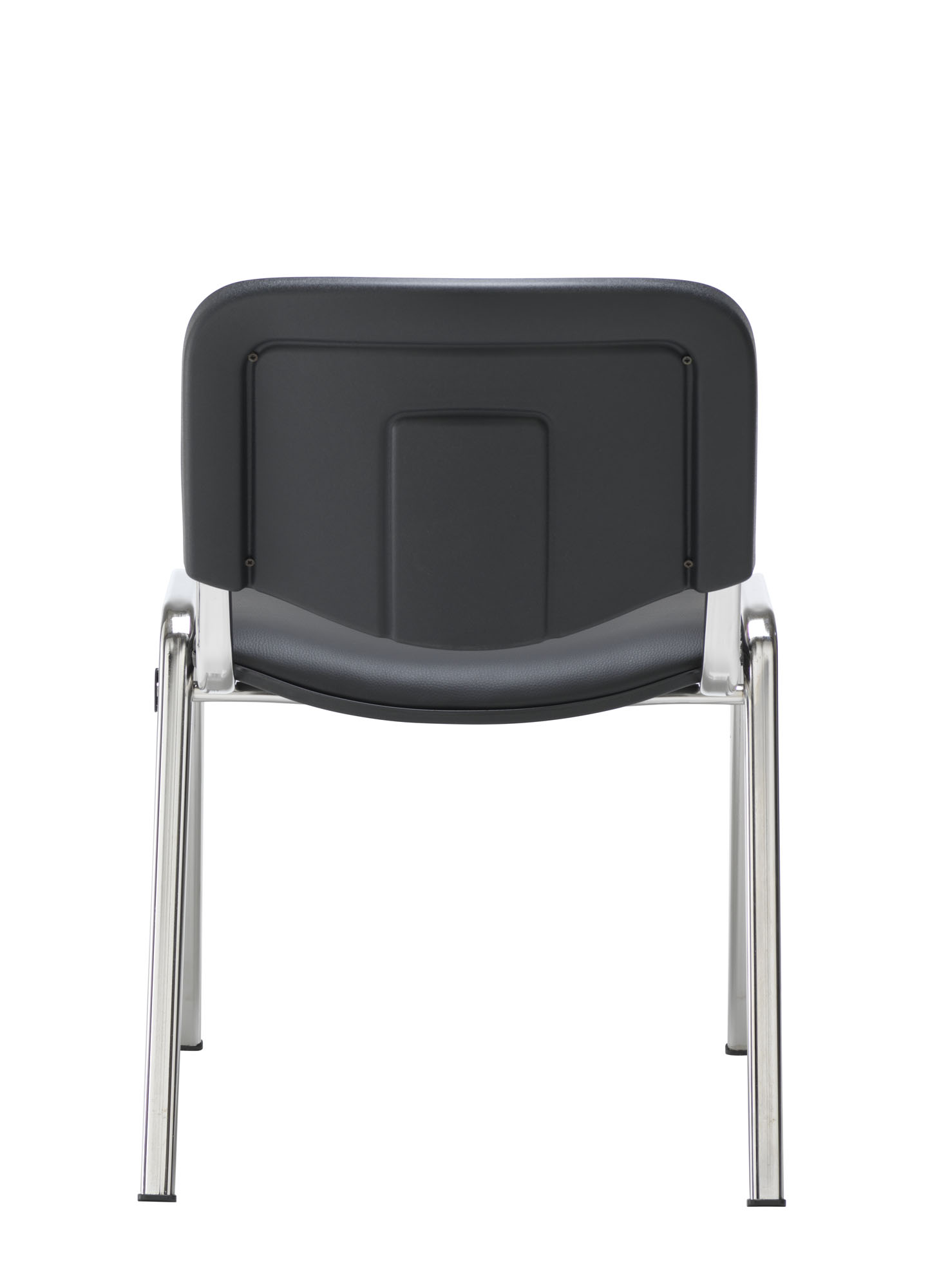 Club Chair with Chrome | Black PU/Chrome thumbnail 5