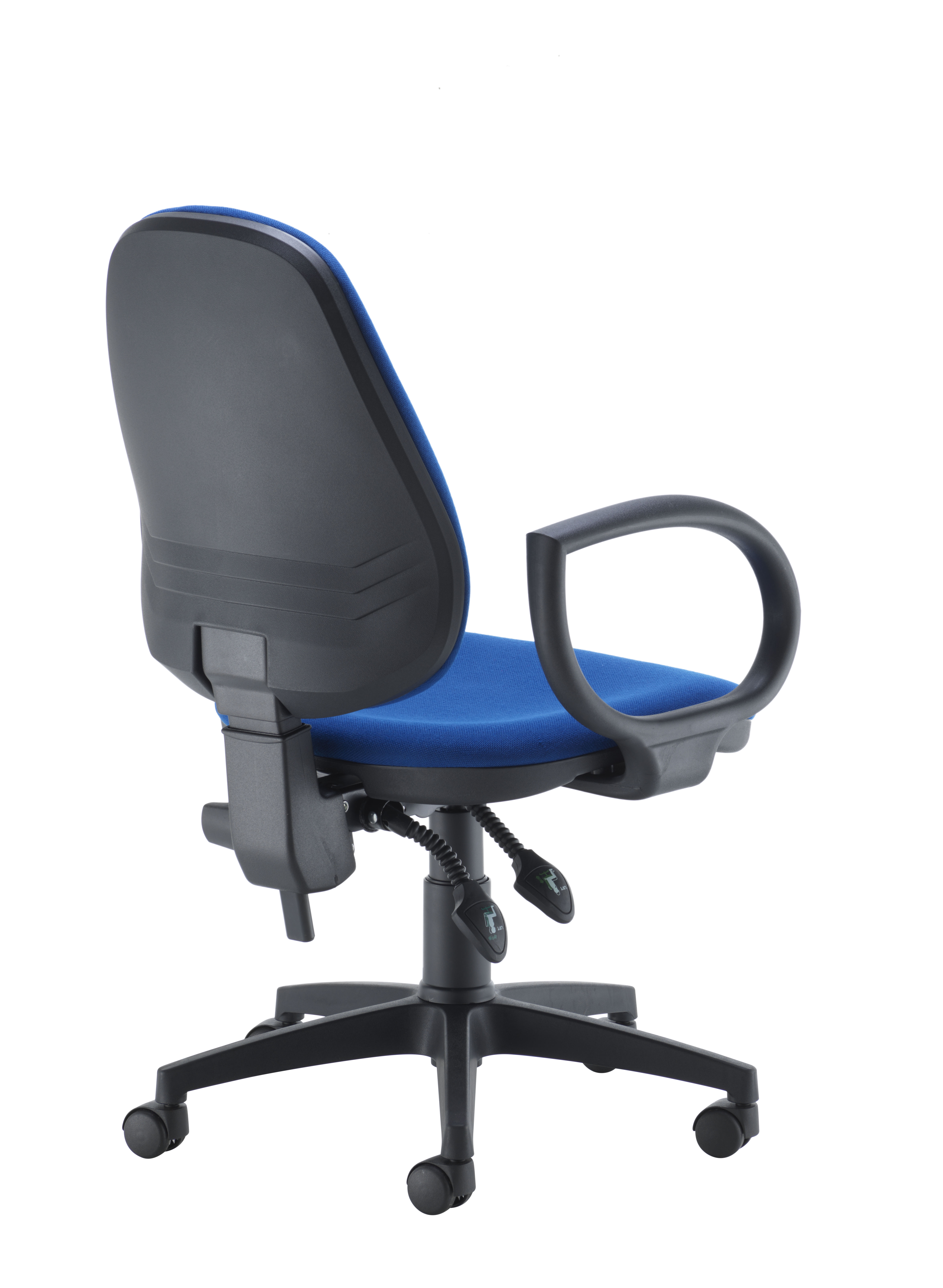 Concept Operator Chair | High-Back | Fixed Arms | Royal Blue thumbnail 4