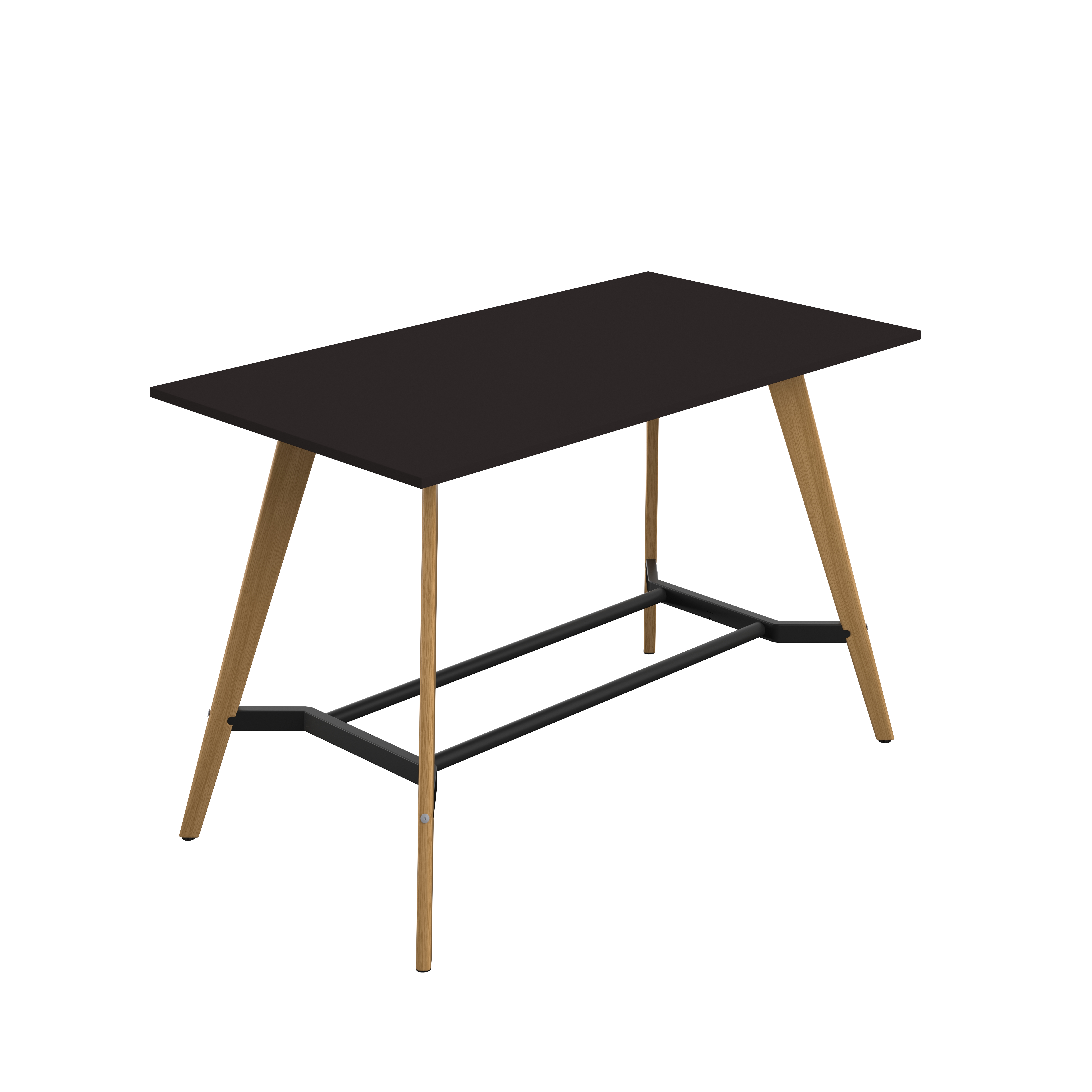 Plateau Poseur Rectangular Table (FSC) | 1800 X 1000 | Anthracite