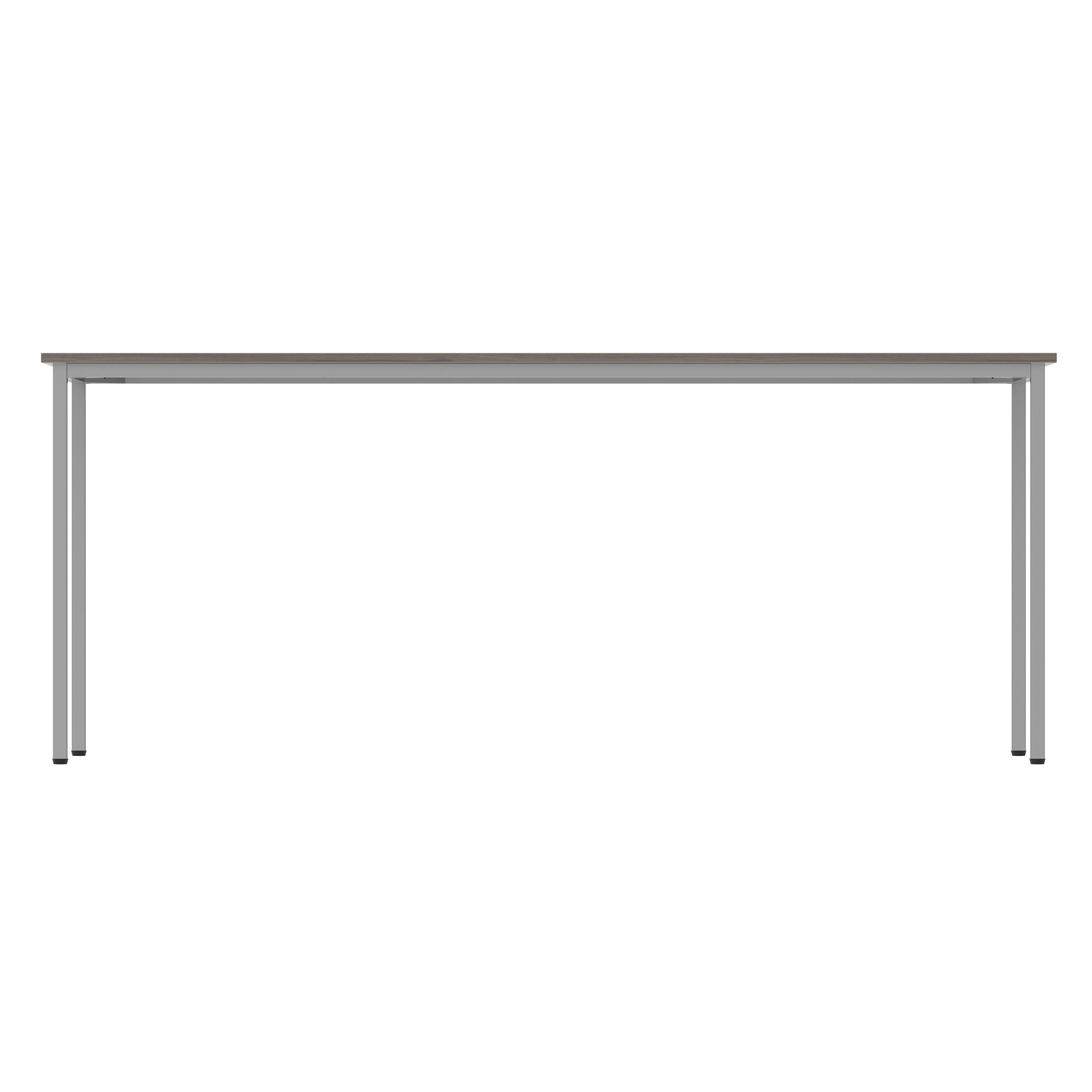 Office Rectangular Multi-Use Table (FSC) | 1800X600 | Alaskan Grey Oak/Silver thumbnail 5