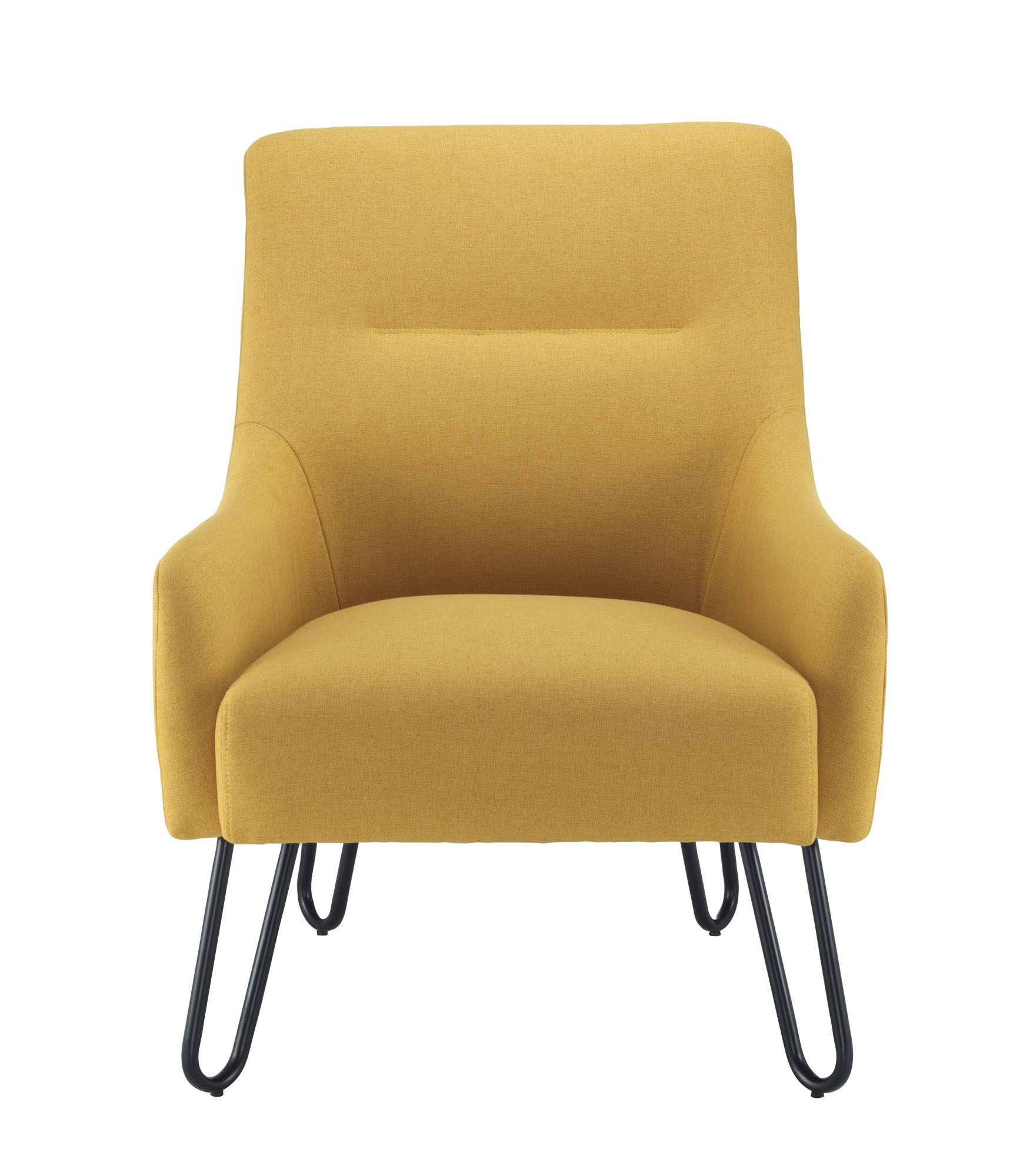 Pearl Reception Chair | Mustard thumbnail 2