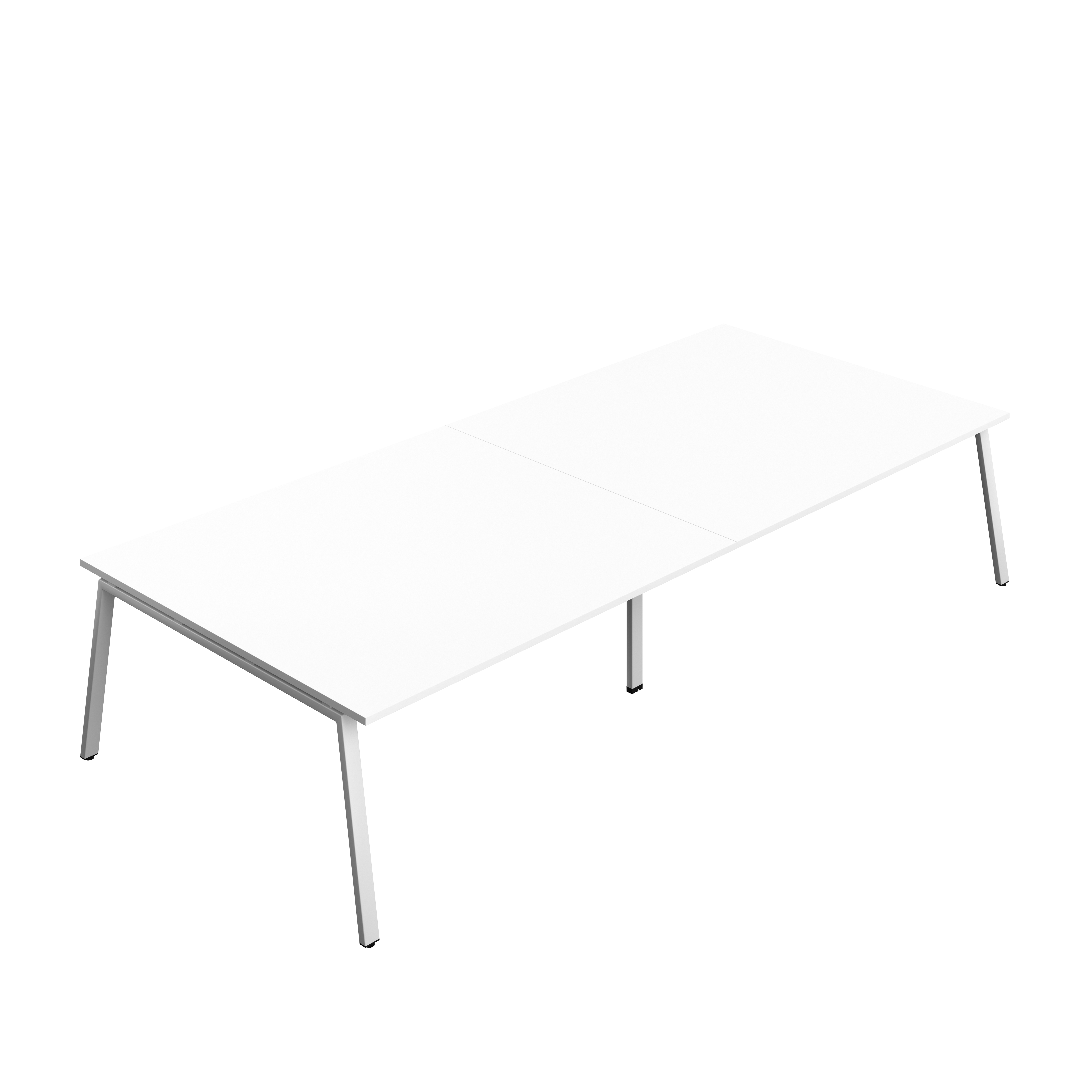 Synergy Meeting Table (FSC) : A-Frame Leg : 3600 | 1600 | White/Silver