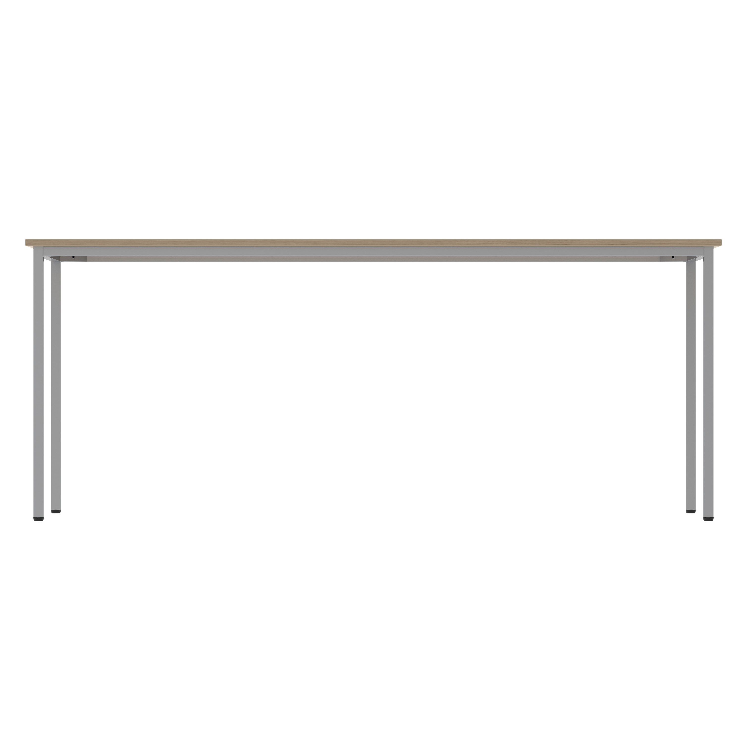 Office Rectangular Multi-Use Table (FSC) | 1800X800 | Canadian Oak/Silver thumbnail 5
