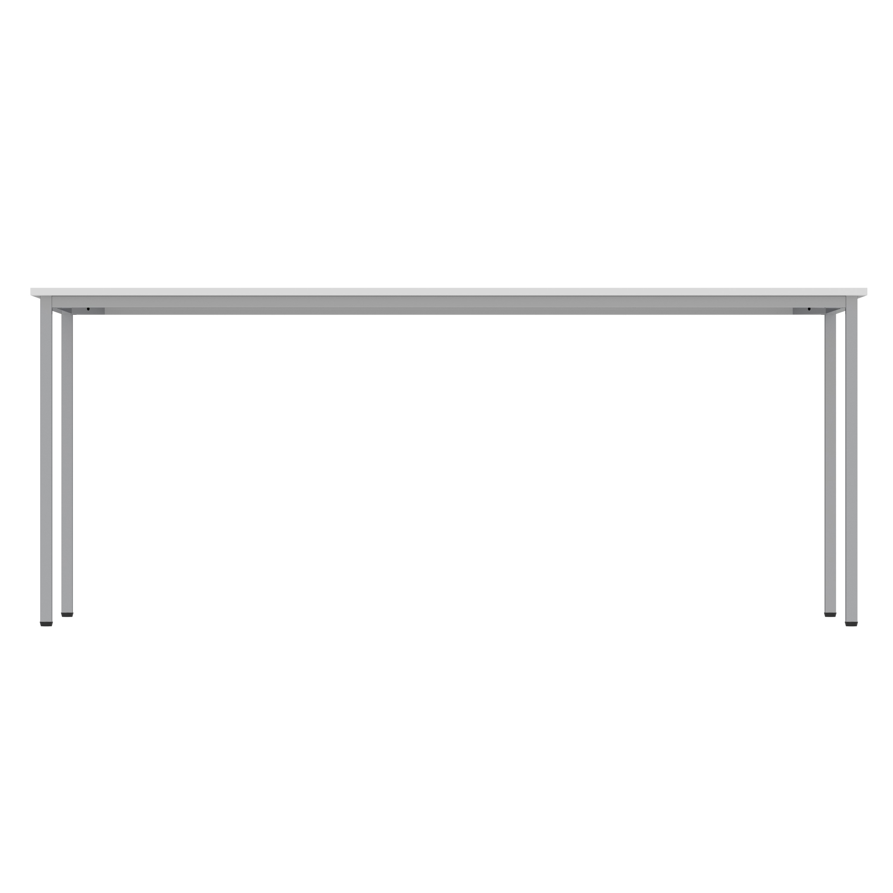 Office Rectangular Multi-Use Table (FSC) | 1800X800 | Arctic White/Silver thumbnail 5