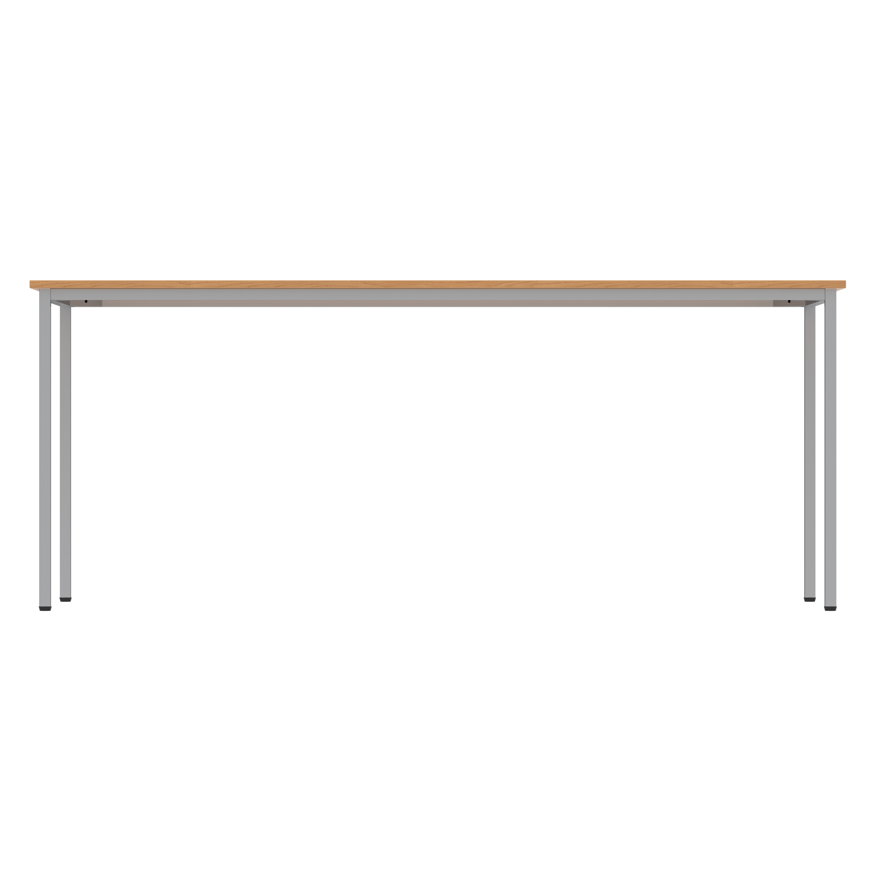 Office Rectangular Multi-Use Table (FSC) | 1800X800 | Norwegian Beech/Silver thumbnail 5