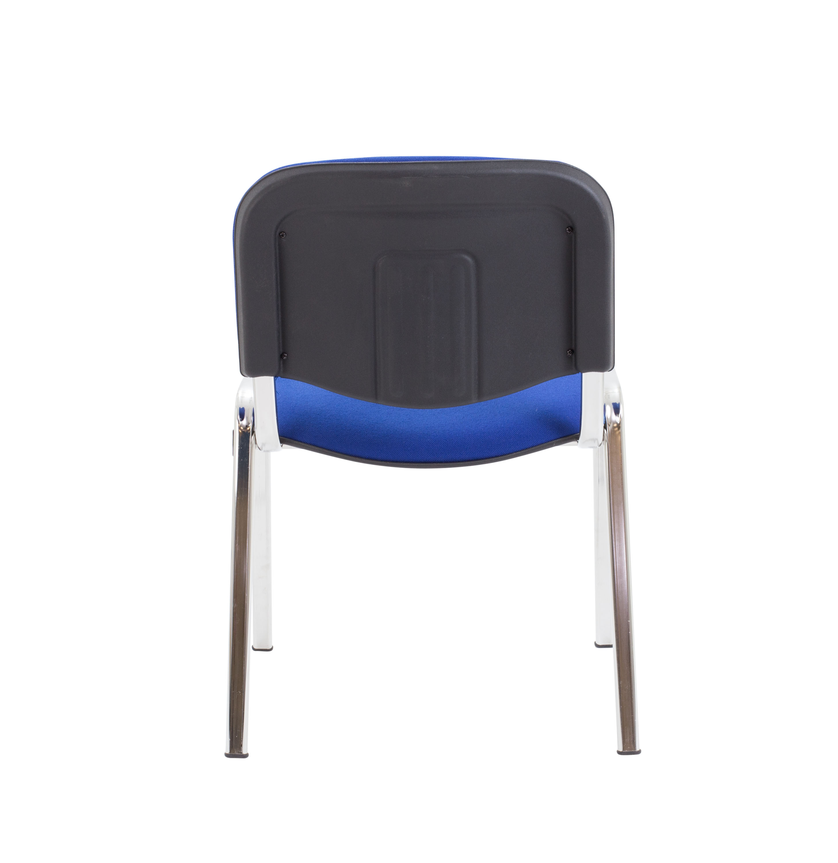 Club Chair with Chrome | Royal Blue PU/Chrome thumbnail 5