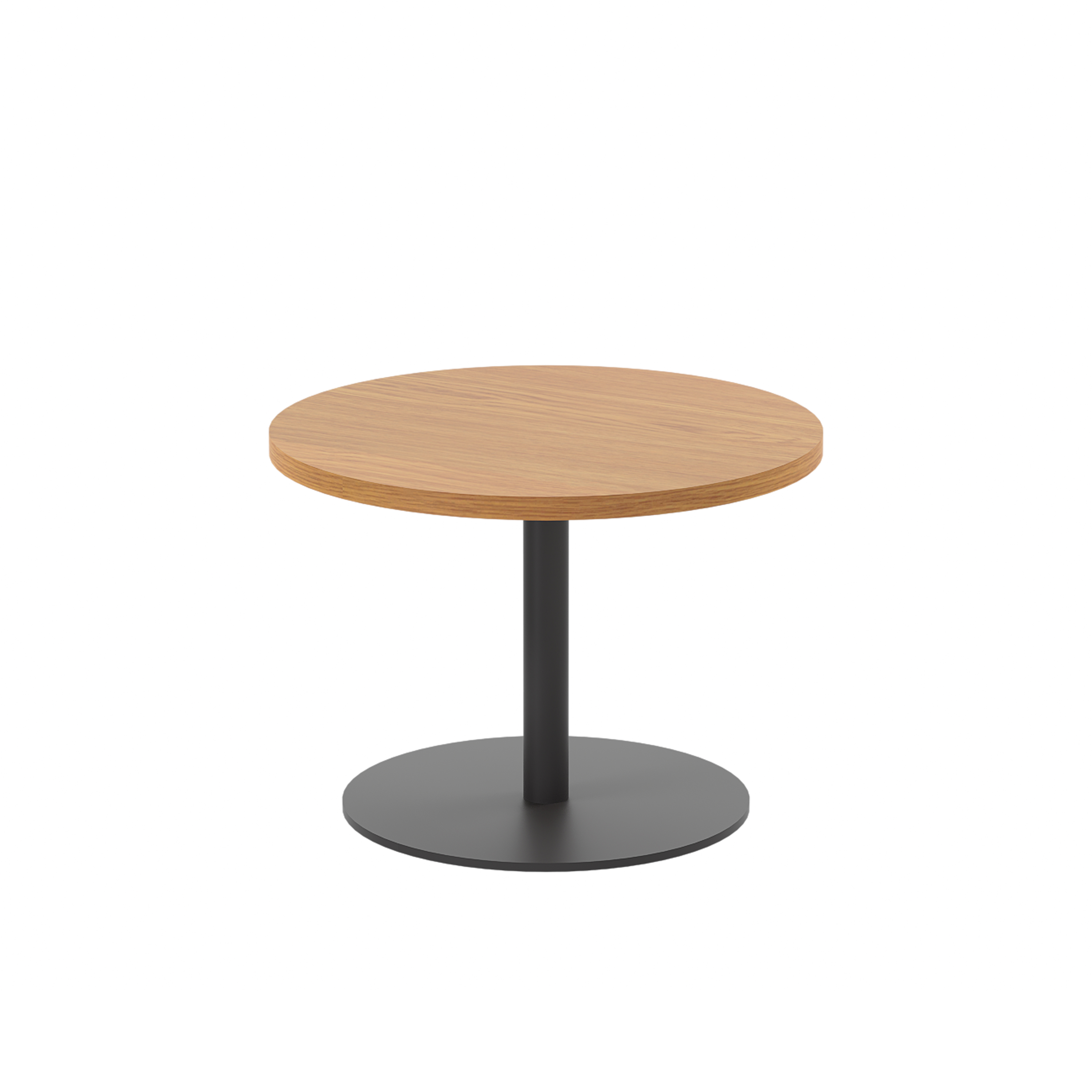 Contract Table Low (FSC) | 600mm | Nova Oak/Black thumbnail 4