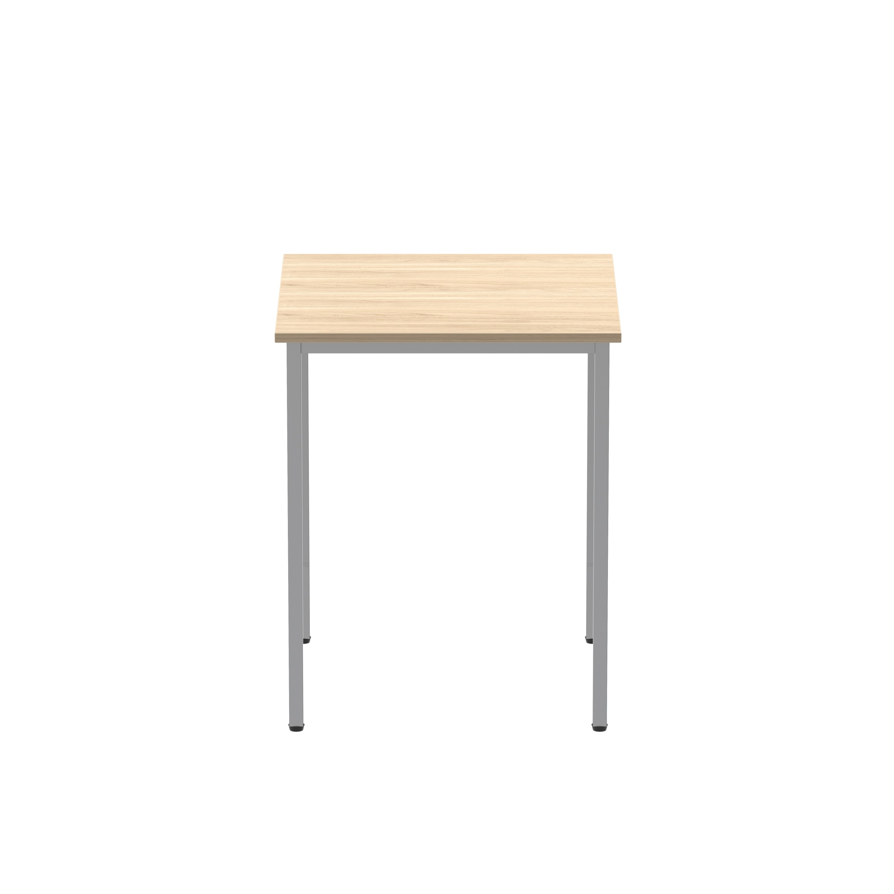 Office Rectangular Multi-Use Table (FSC) | 600X600 | Canadian Oak/Silver thumbnail 5