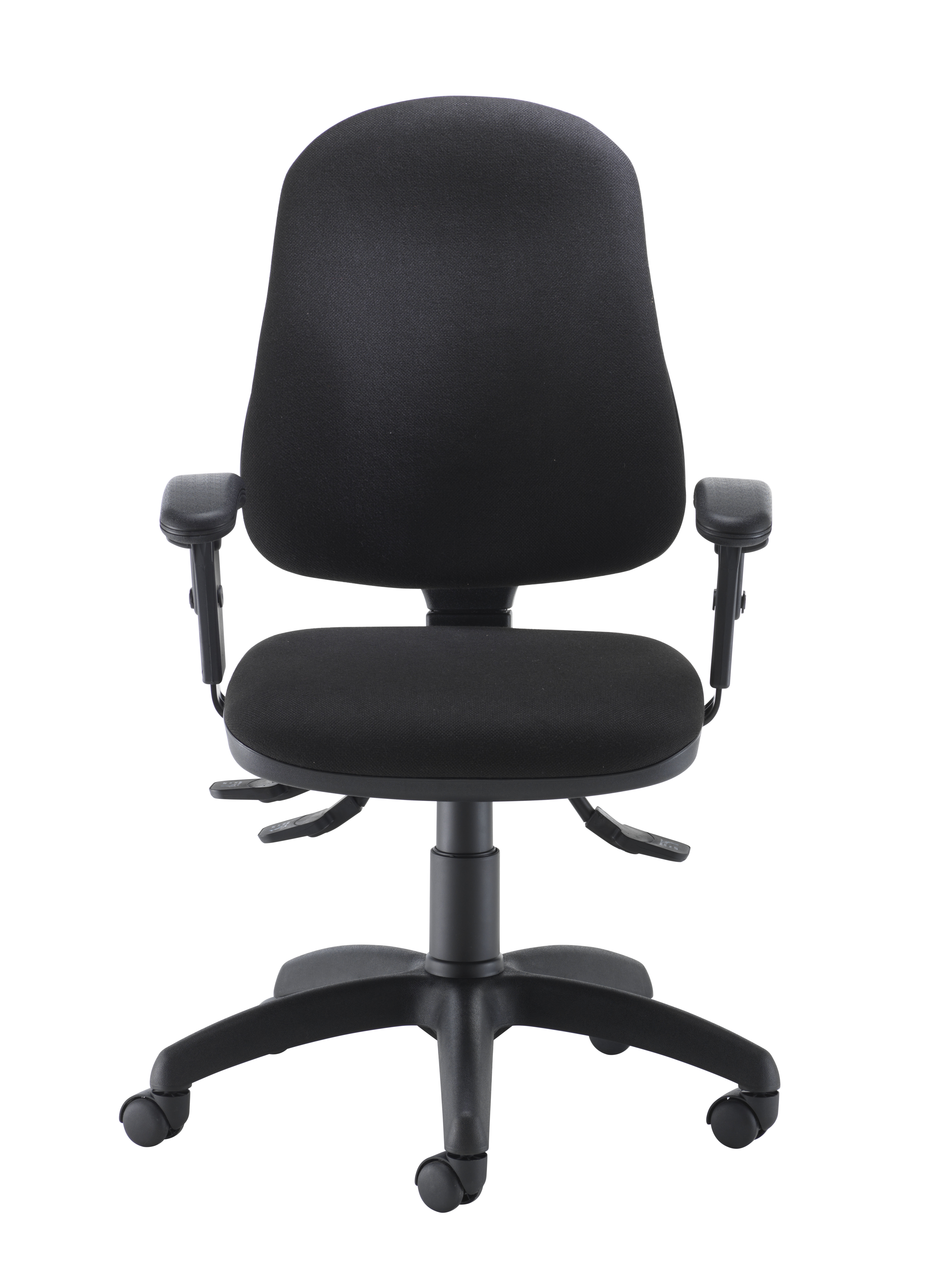 Calypso+2+Deluxe+Chair+Adjustable+Arms+Black
