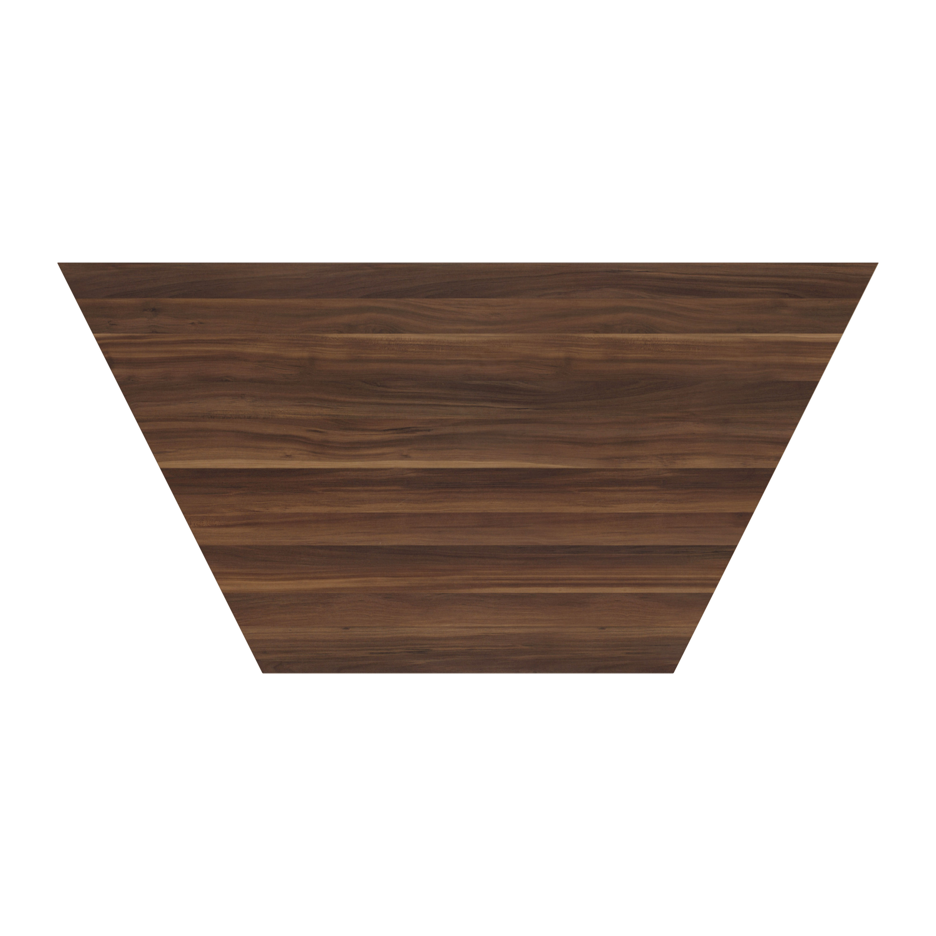 Trapezoidal Multi-purpose Table | 1600 X 800 | Dark Walnut thumbnail 5