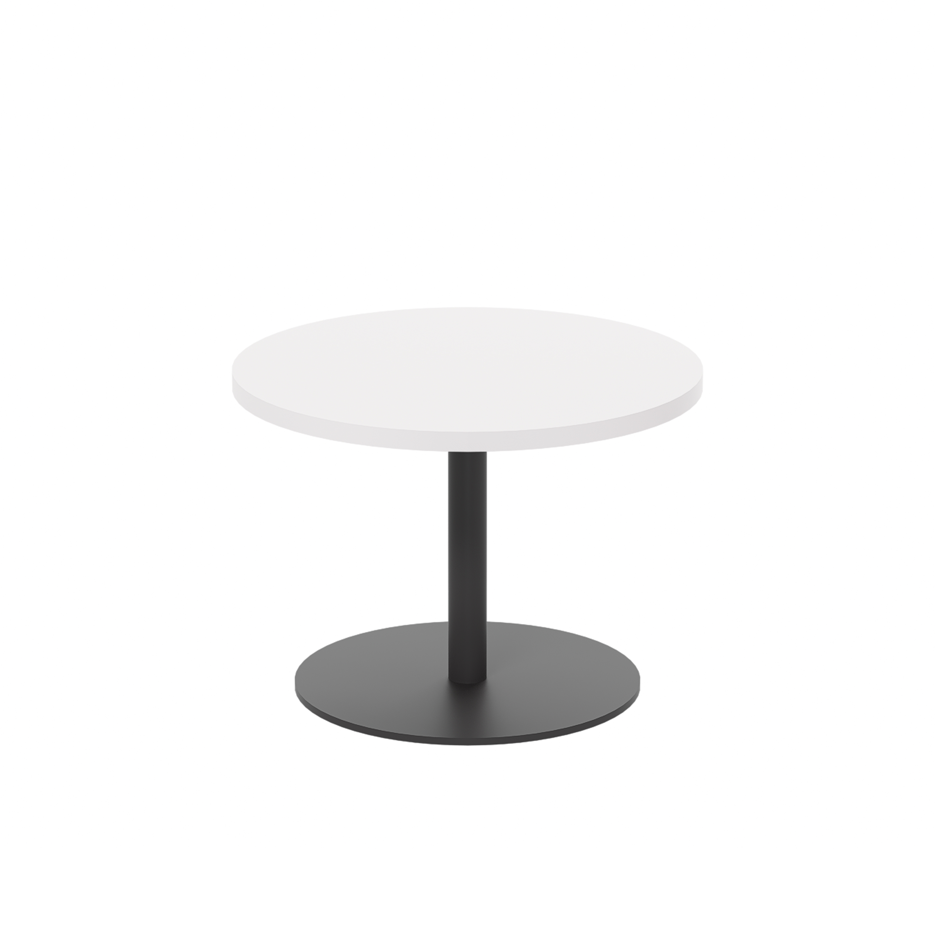 Contract Table Low (FSC) | 600mm | White/Black thumbnail 3