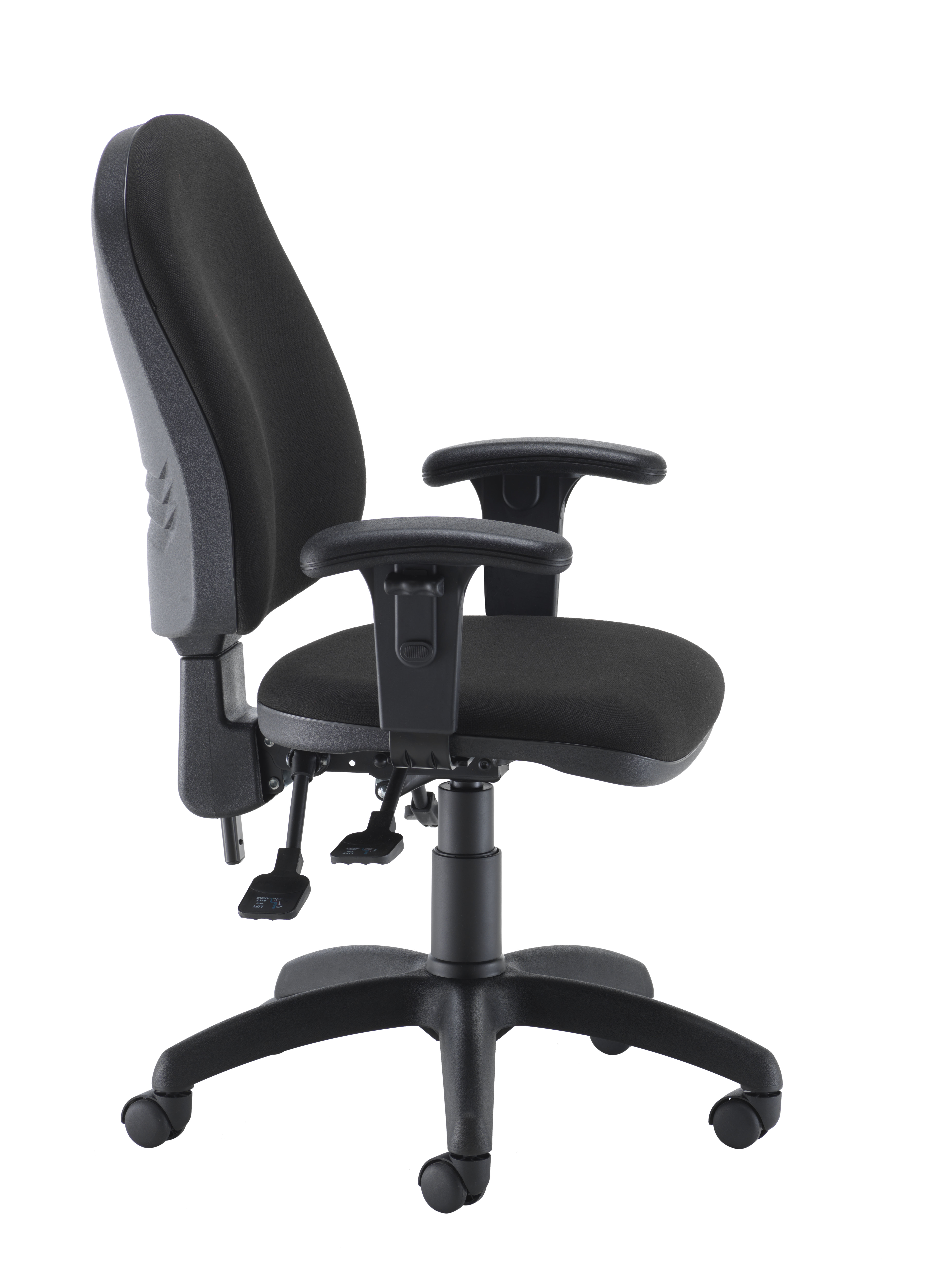 Calypso 2 Deluxe Chair | Adjustable Arms | Black thumbnail 3