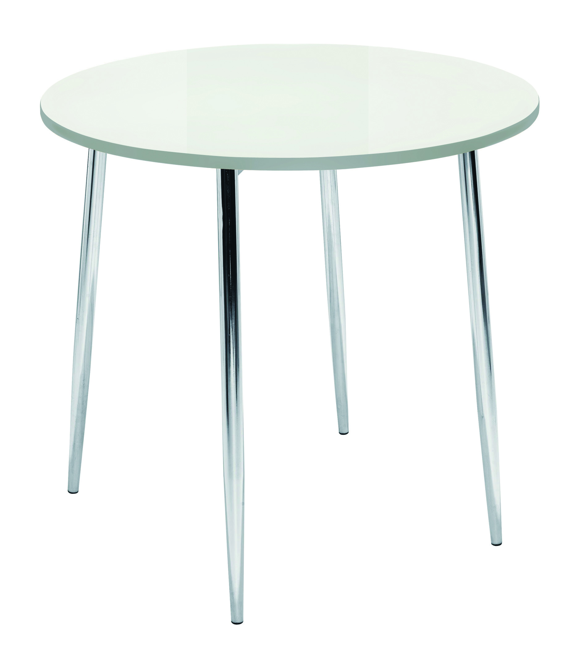 Ellipse+4+Leg+Table+800mm+White
