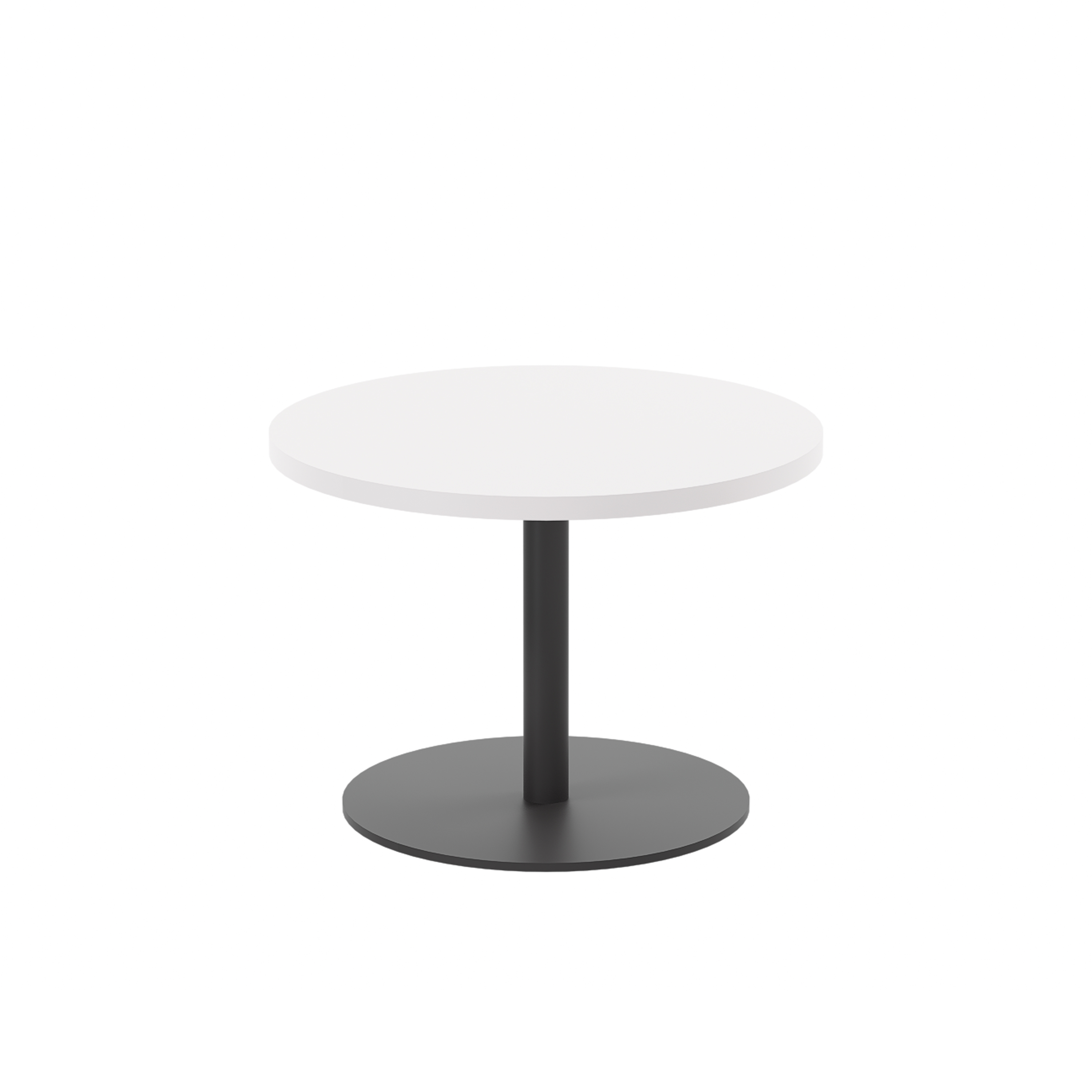 Contract Table Low (FSC) | 600mm | White/Black thumbnail 4
