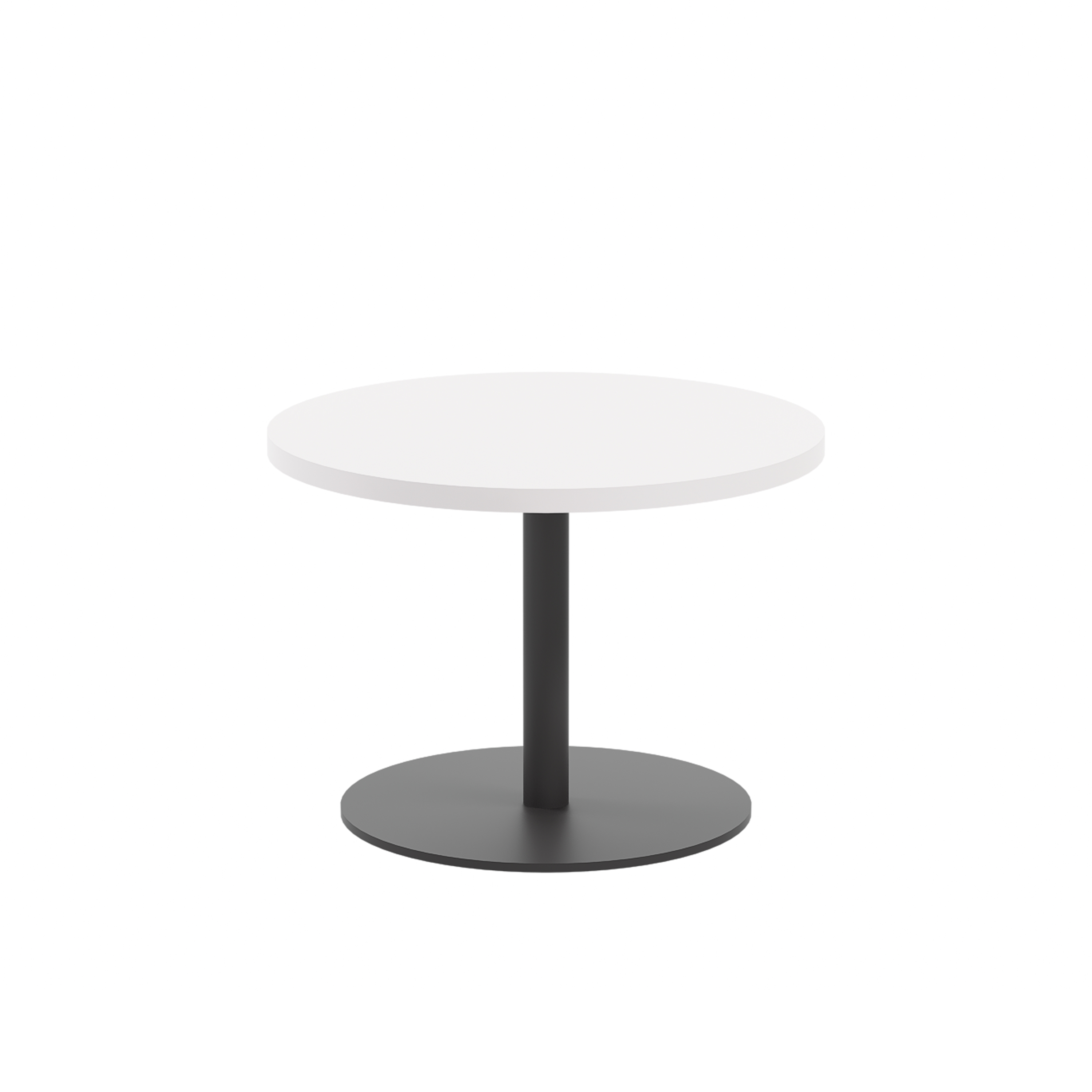 Contract Table Low (FSC) | 600mm | White/Black thumbnail 5