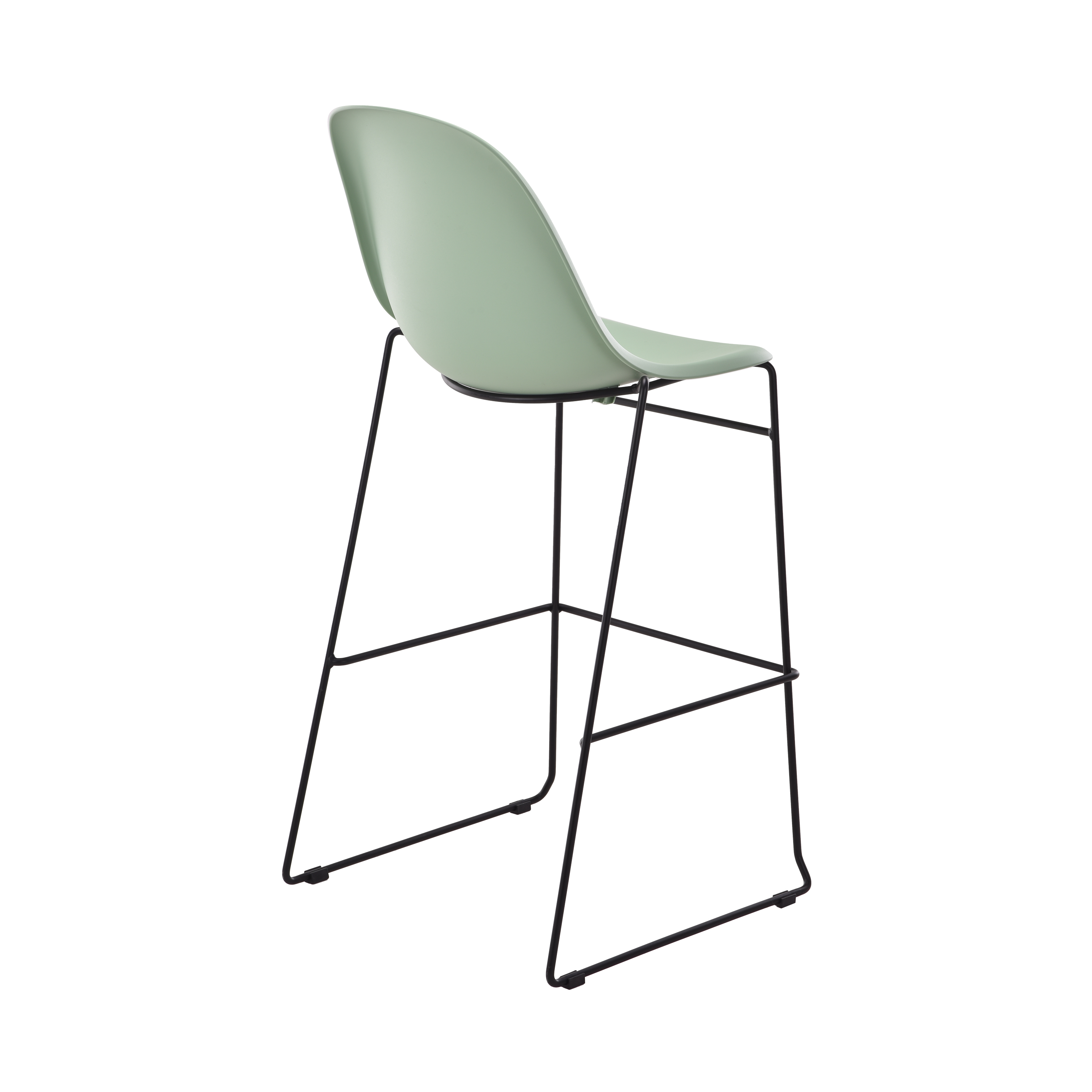 Lizzie High Stool | Green thumbnail 4