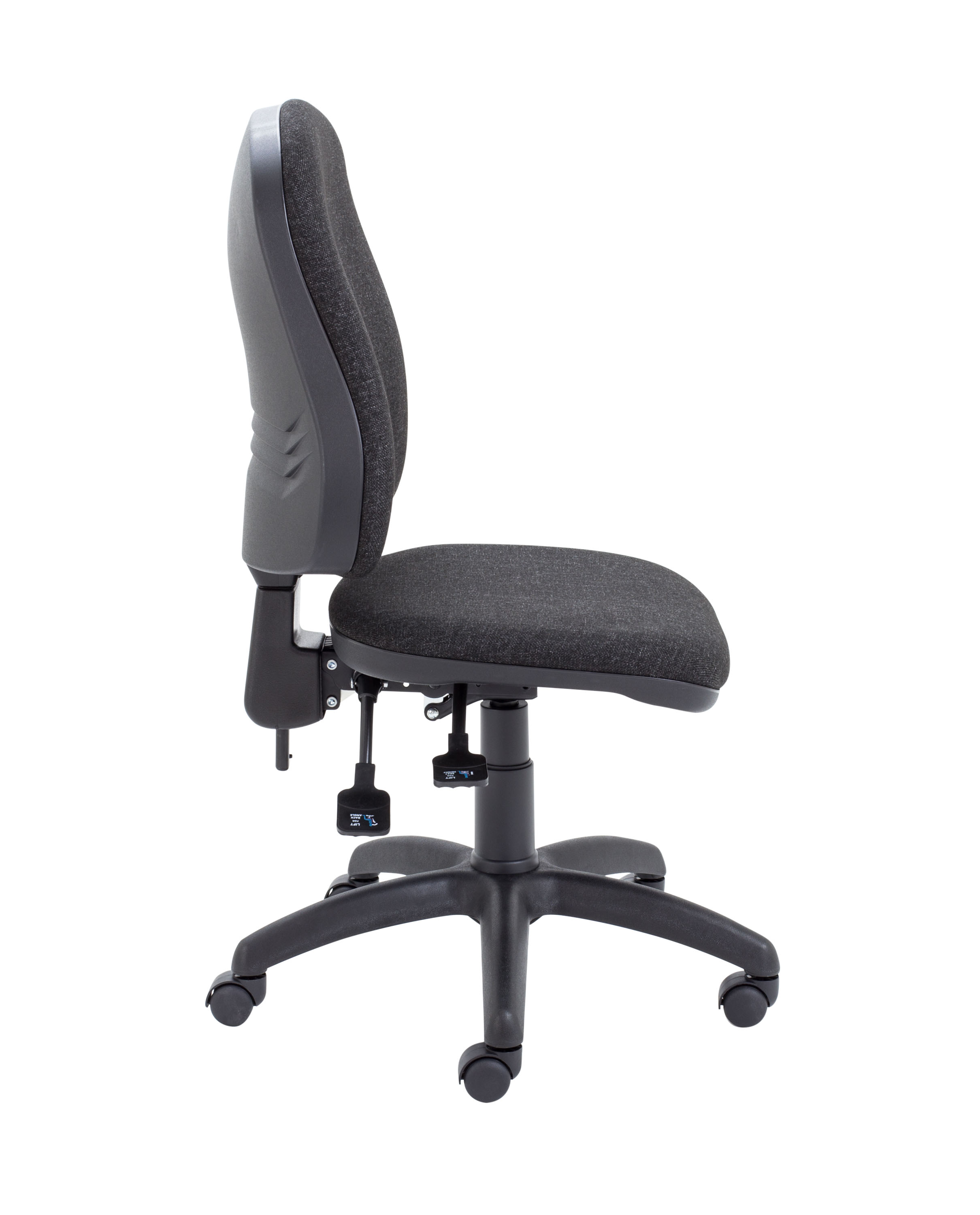 Calypso 2 Deluxe Chair | No Arms | Charcoal thumbnail 3