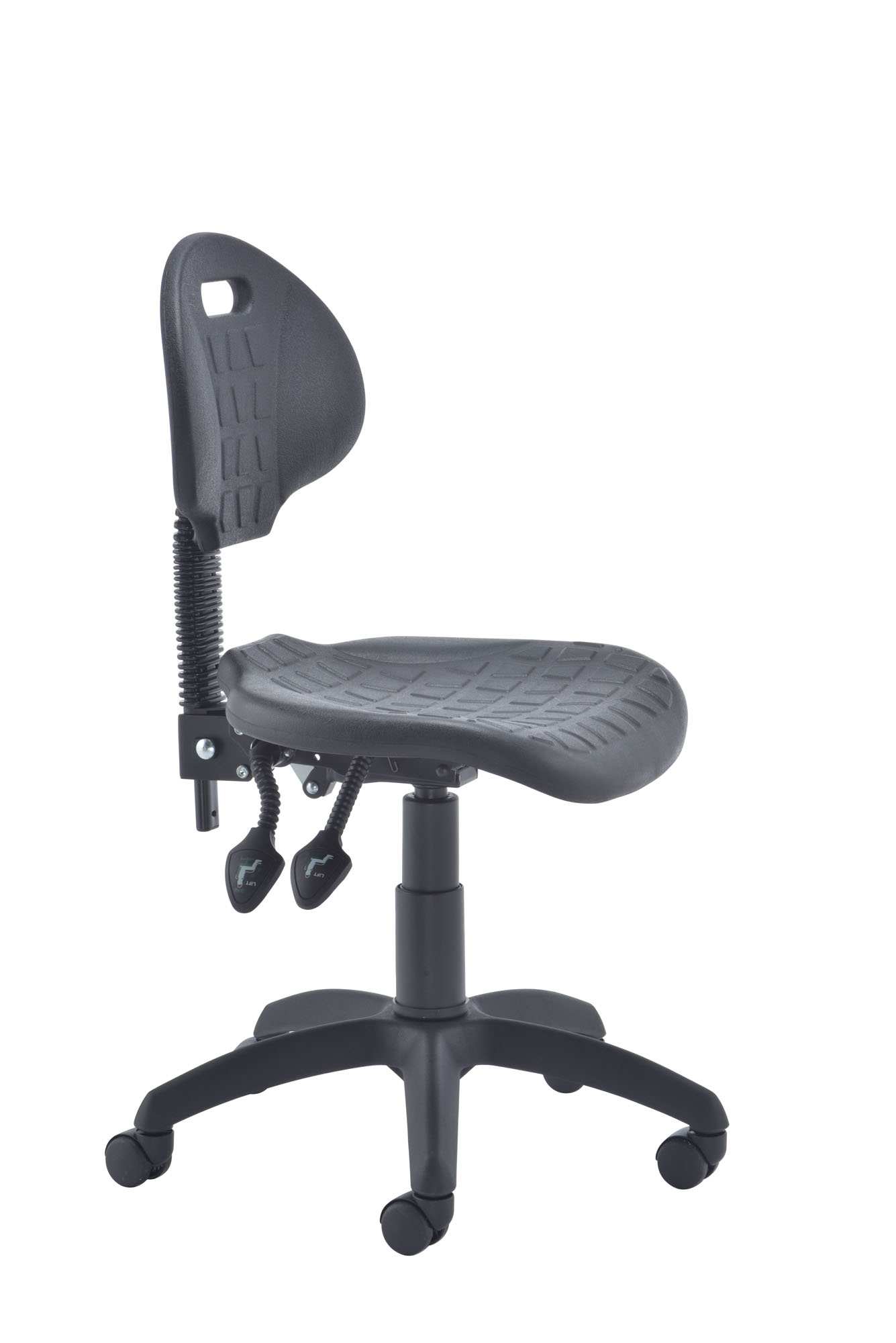 Factory Chair 2 Lever | Black thumbnail 3