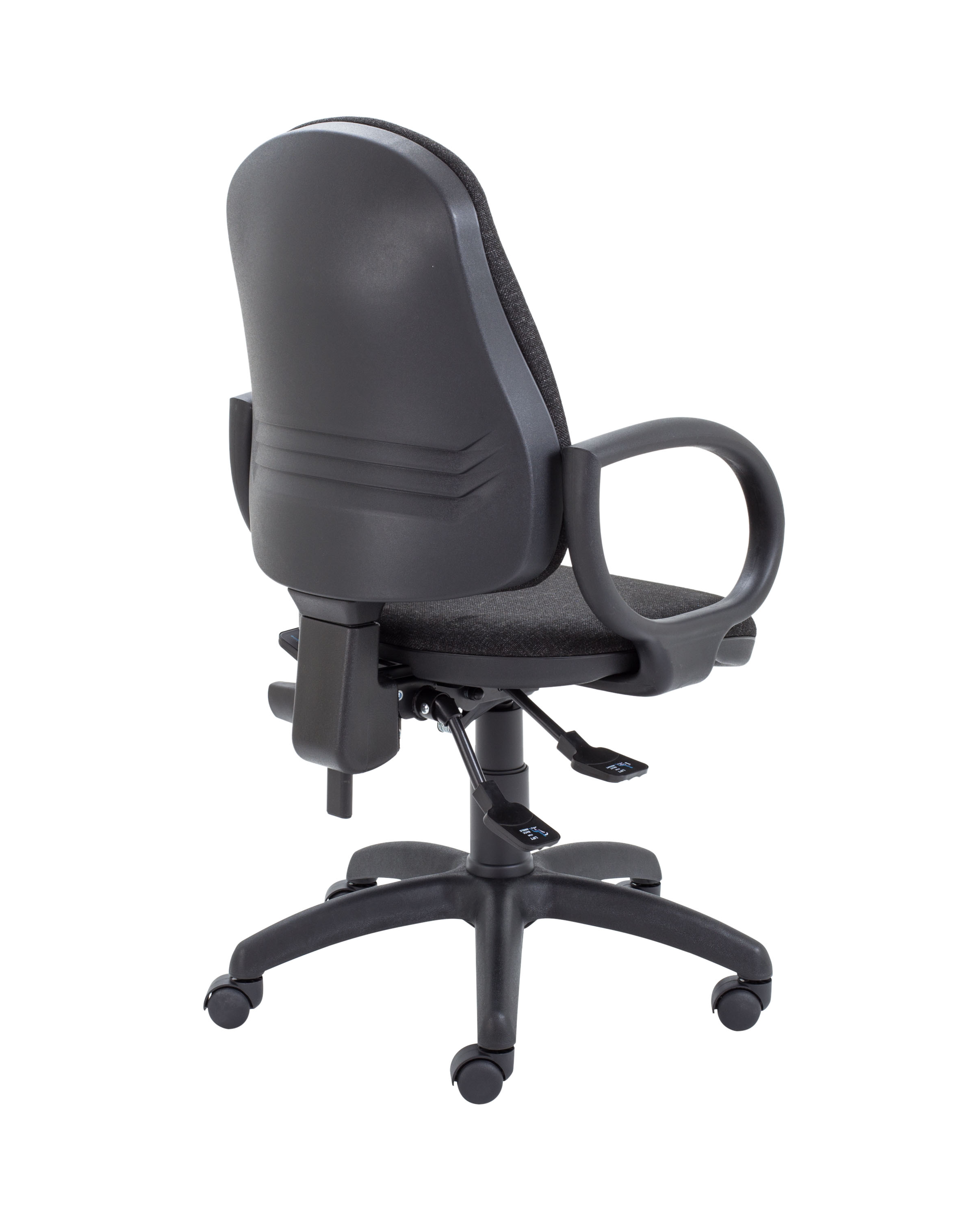 Calypso 2 Deluxe Chair | Fixed Arms | Charcoal thumbnail 4