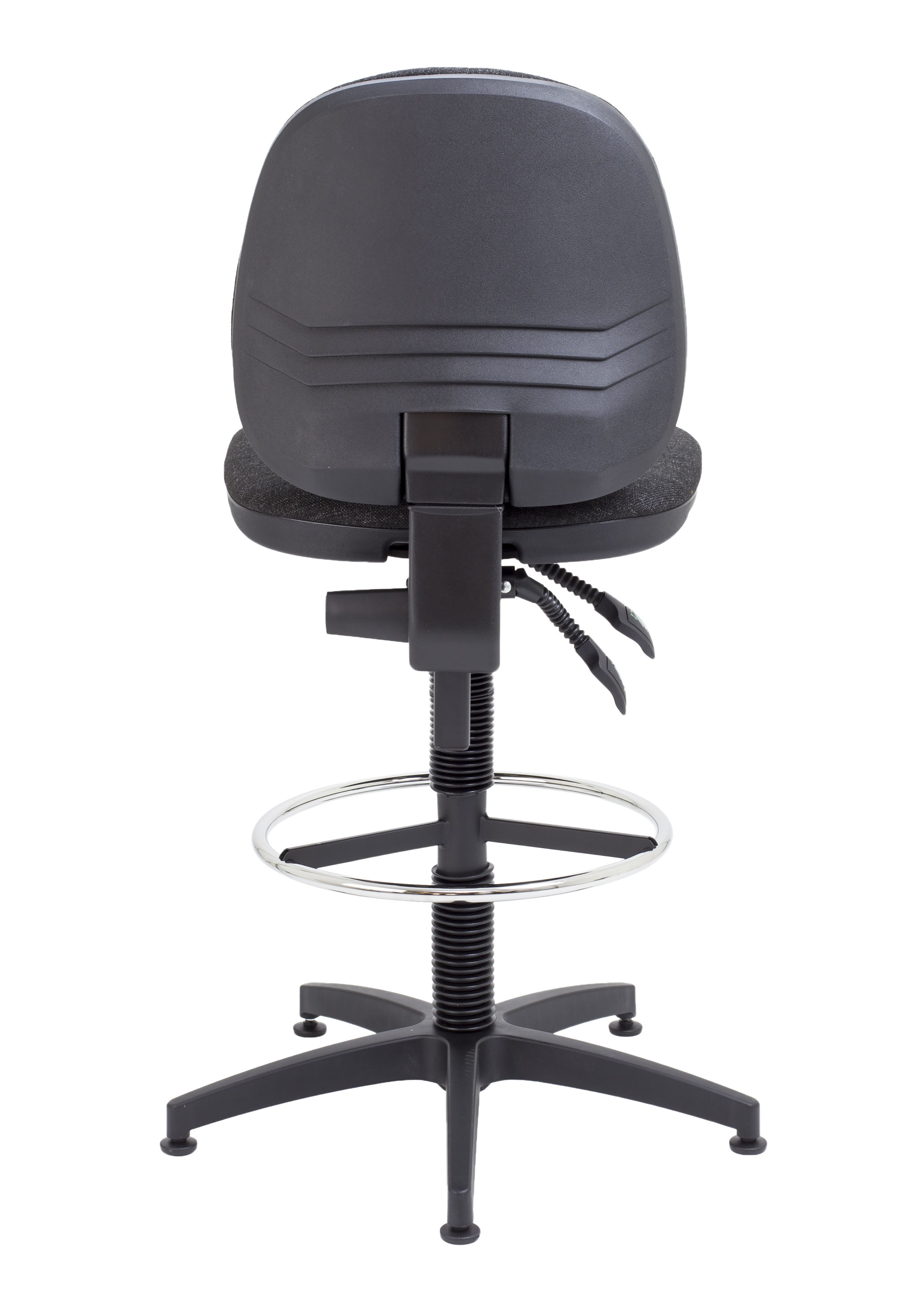 Concept Mid-Back Fixed Draughtsman-Kit Chair | Charcoal thumbnail 5