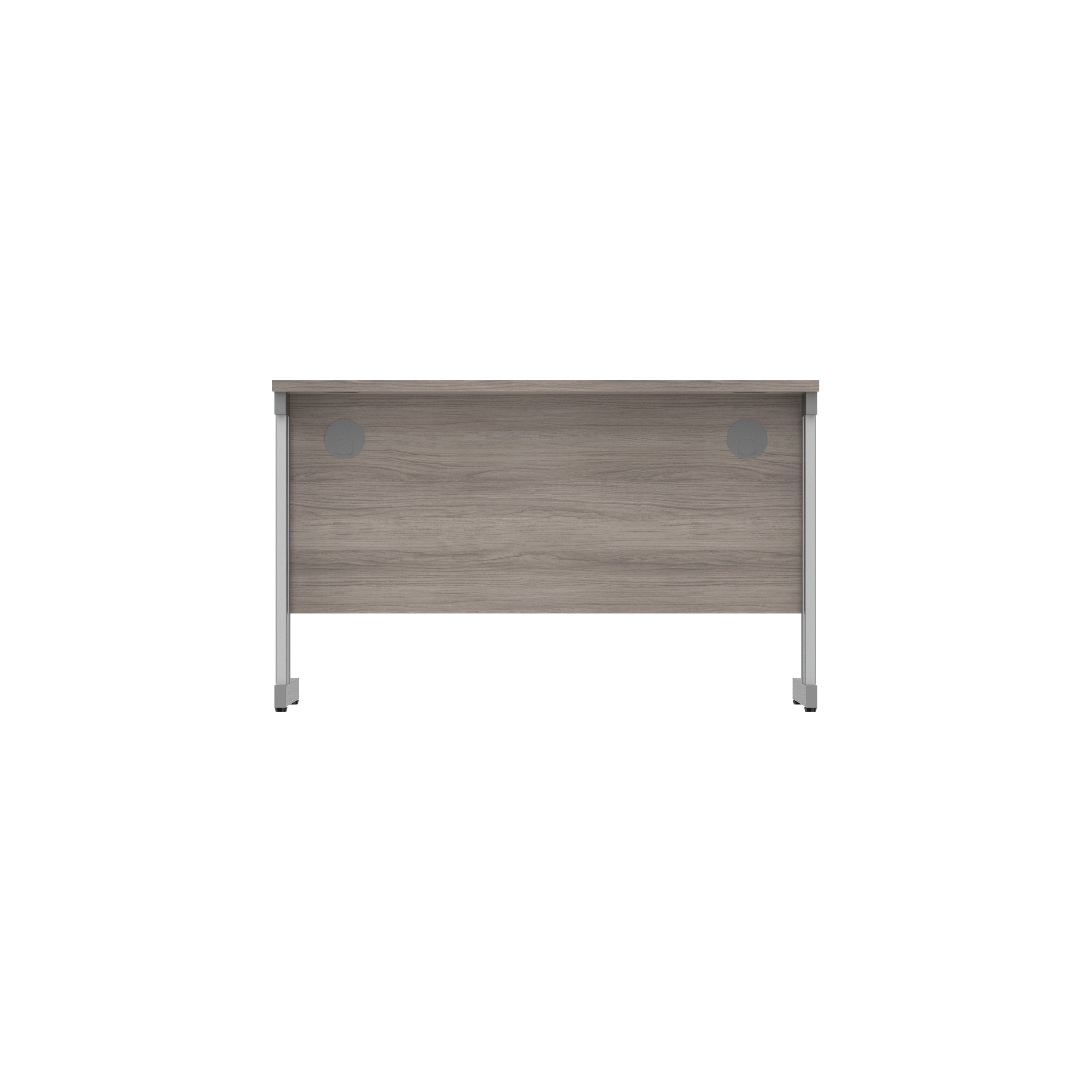Office Rectangular Desk with Steel Double Upright Cantilever Frame (FSC) | 1200X800 | Norwegian Beech/Graphite thumbnail 5