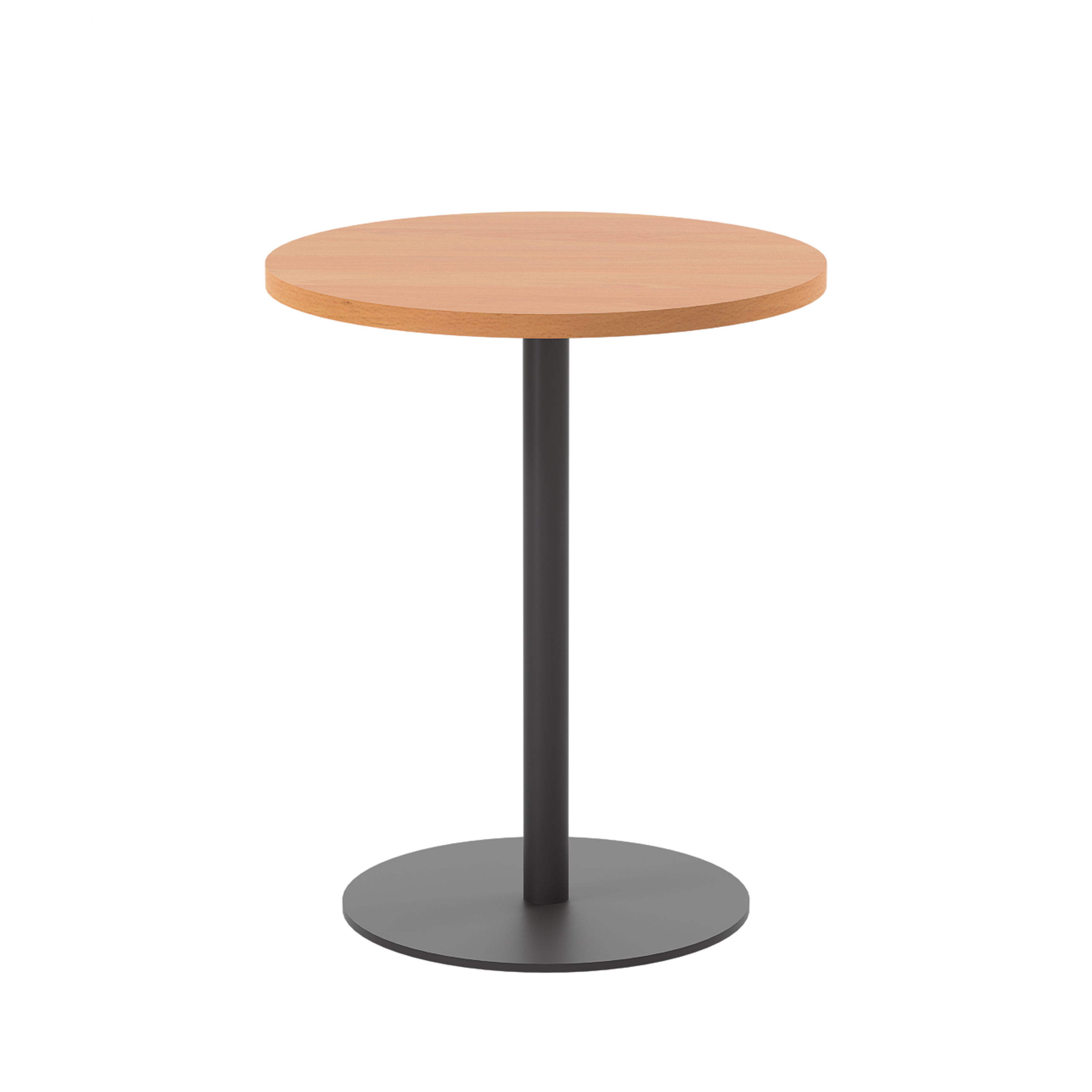 Contract Table Mid (FSC) | 600mm | Beech/Black thumbnail 4