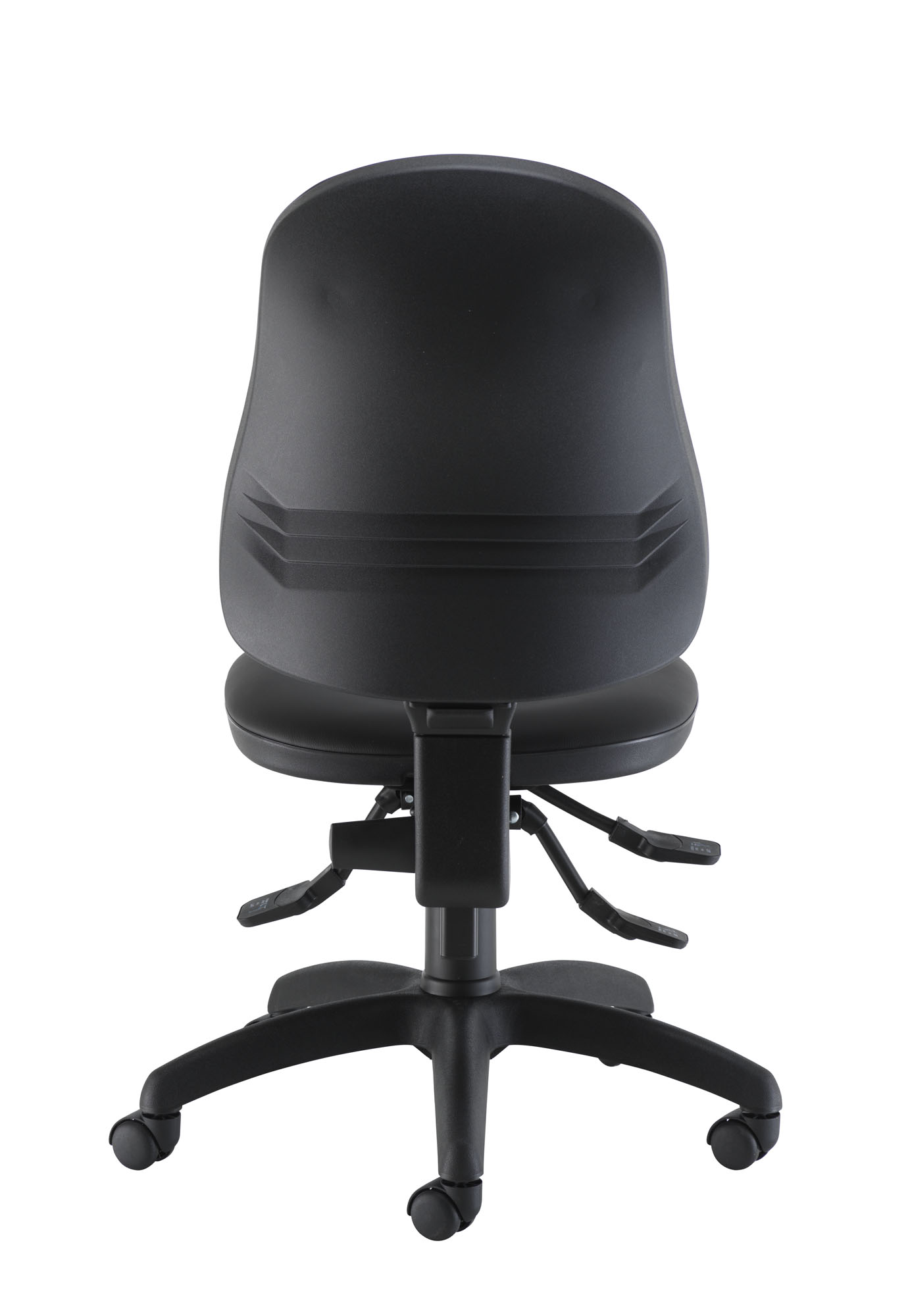 Calypso 2 Deluxe Chair | No Arms | Black PU thumbnail 5