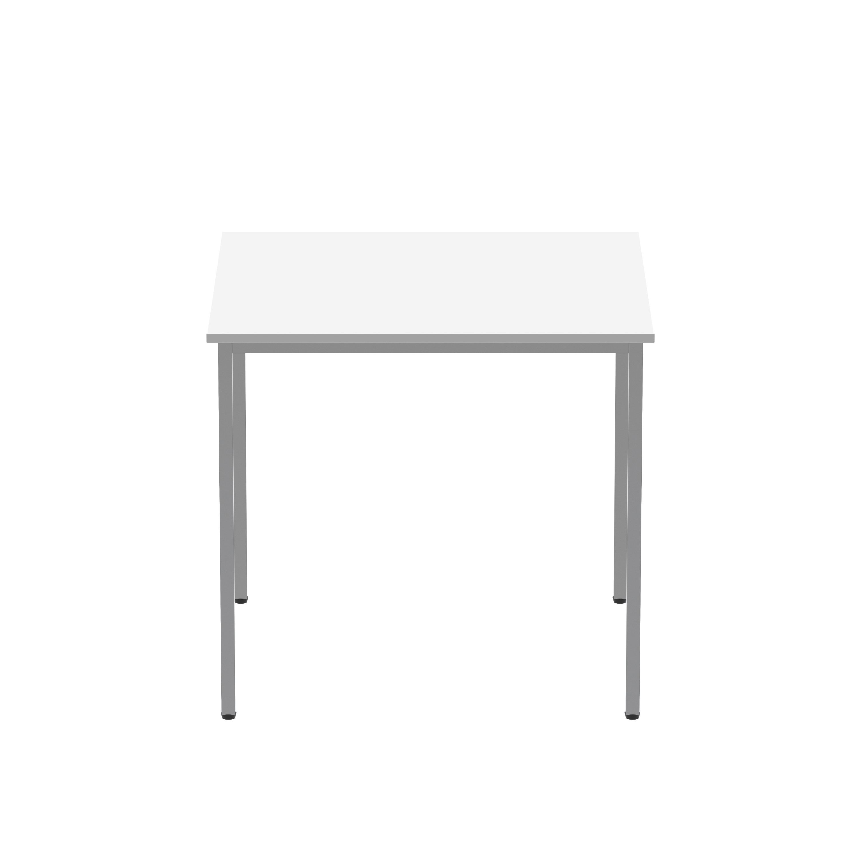 Office Rectangular Multi-Use Table (FSC) | 800X800 | Arctic White/Silver thumbnail 5
