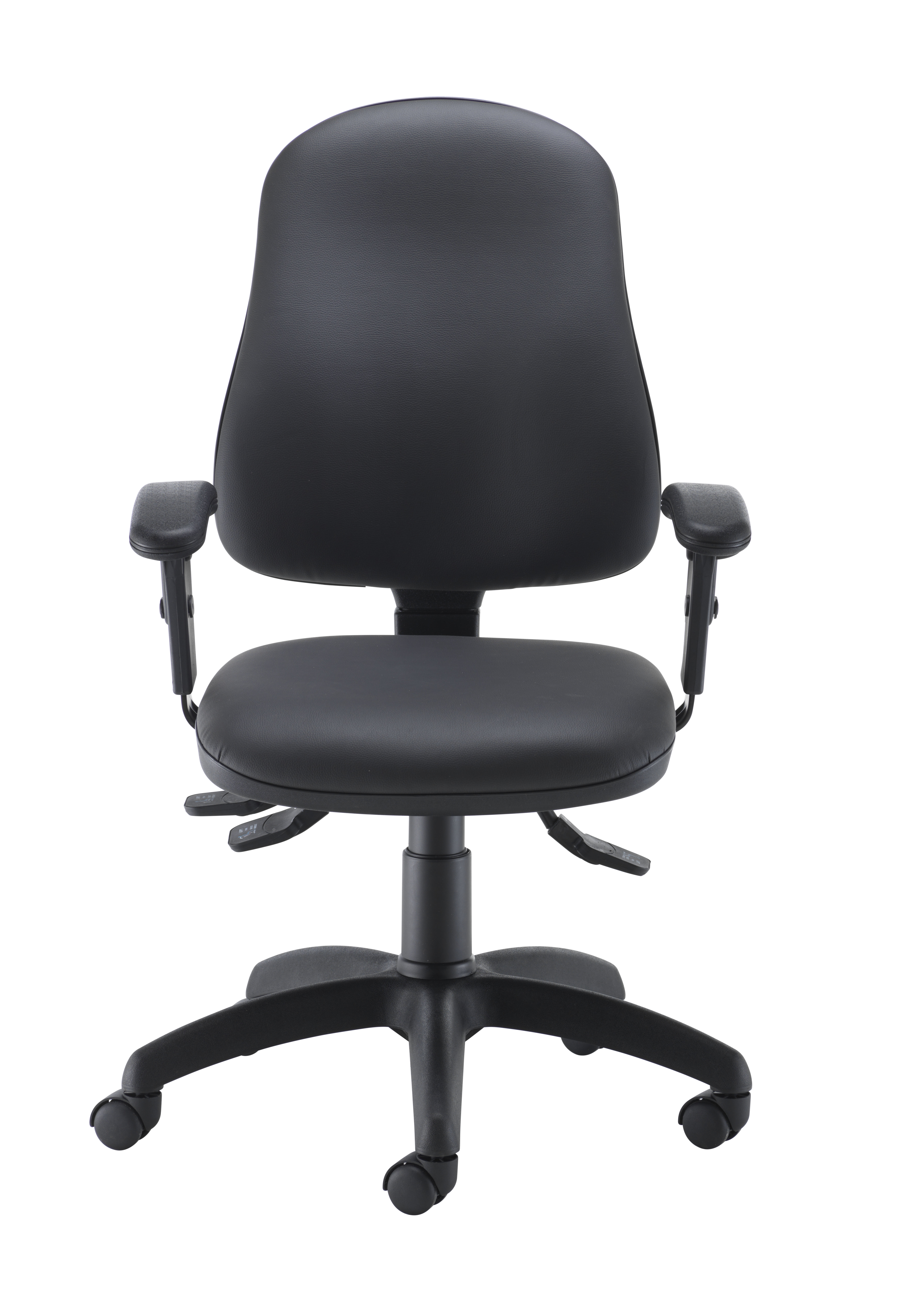 Calypso 2 Deluxe Chair | Adjustable Arms | Black PU thumbnail 2