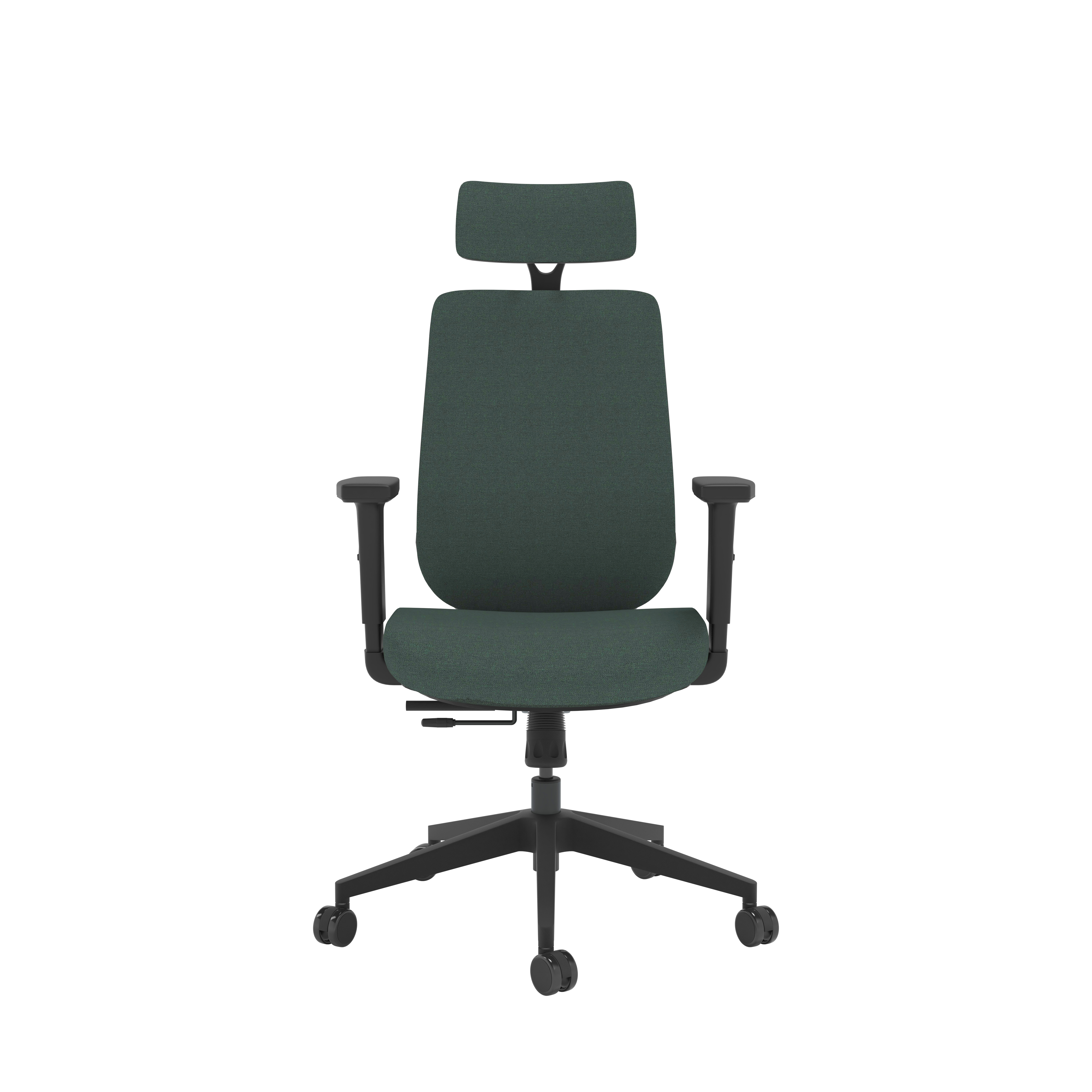 Maldini High Back Office Chair | Green/Black thumbnail 3