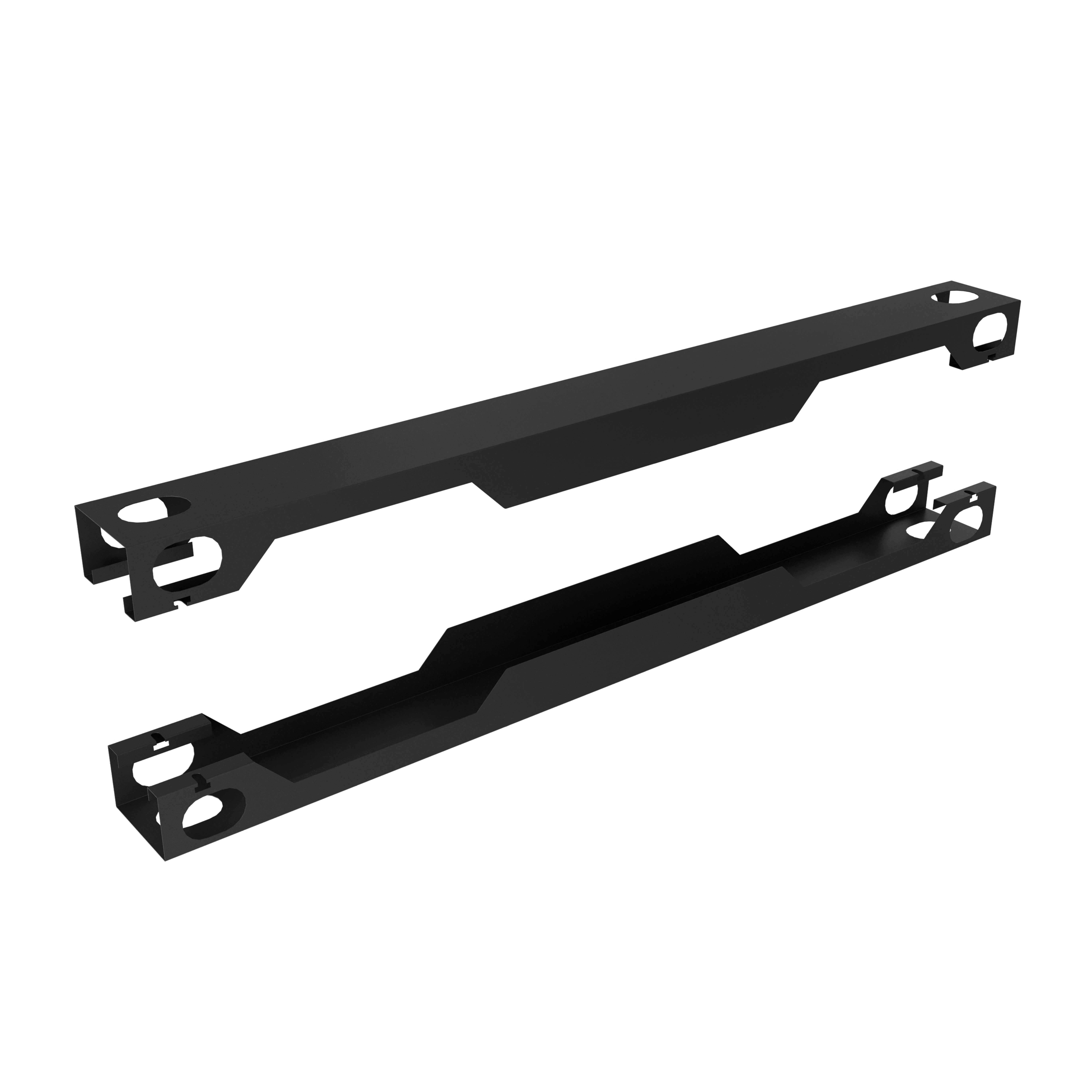 Synergy Cable Channel | 1600mm | Black