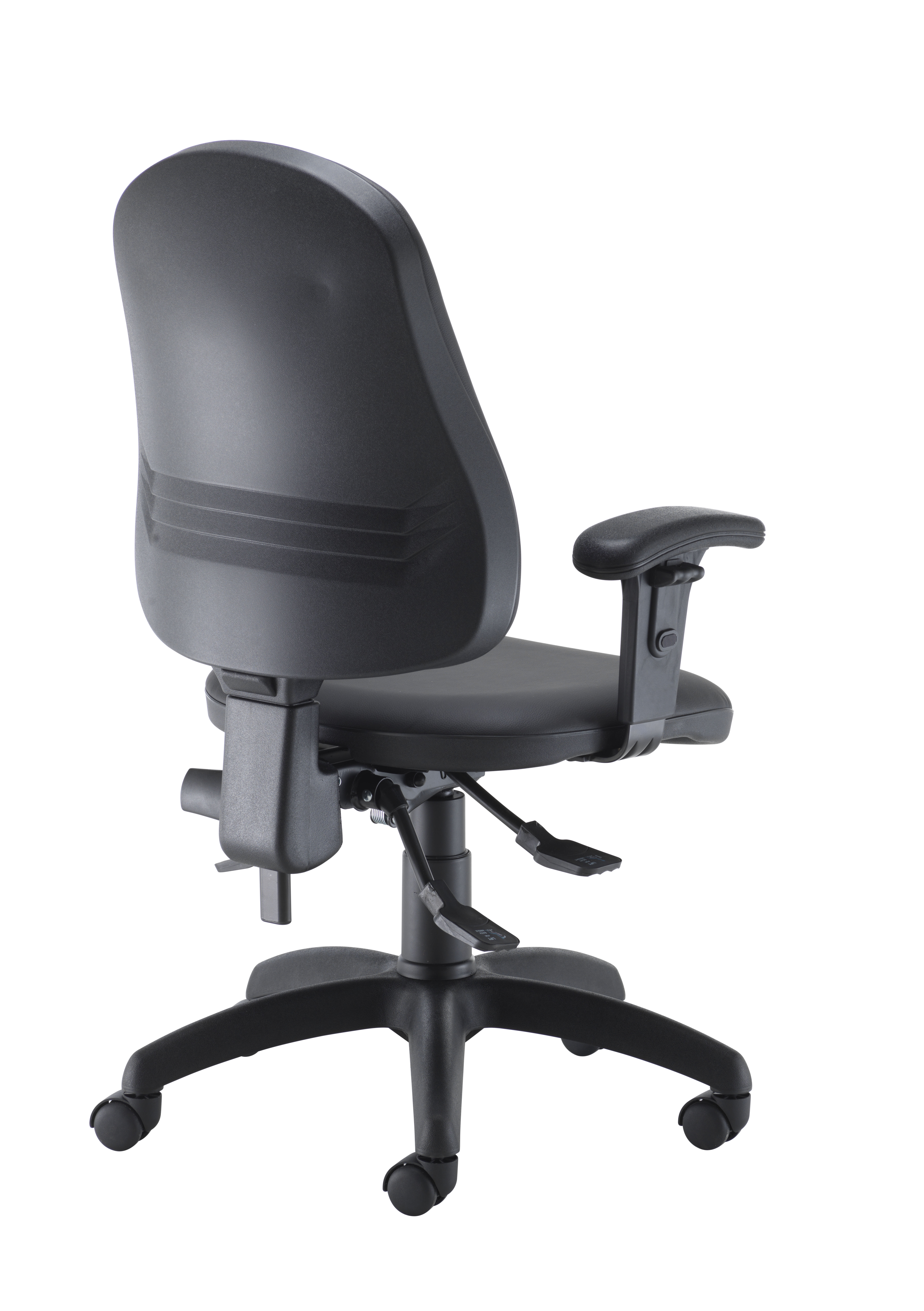 Calypso 2 Deluxe Chair | Adjustable Arms | Black PU thumbnail 4