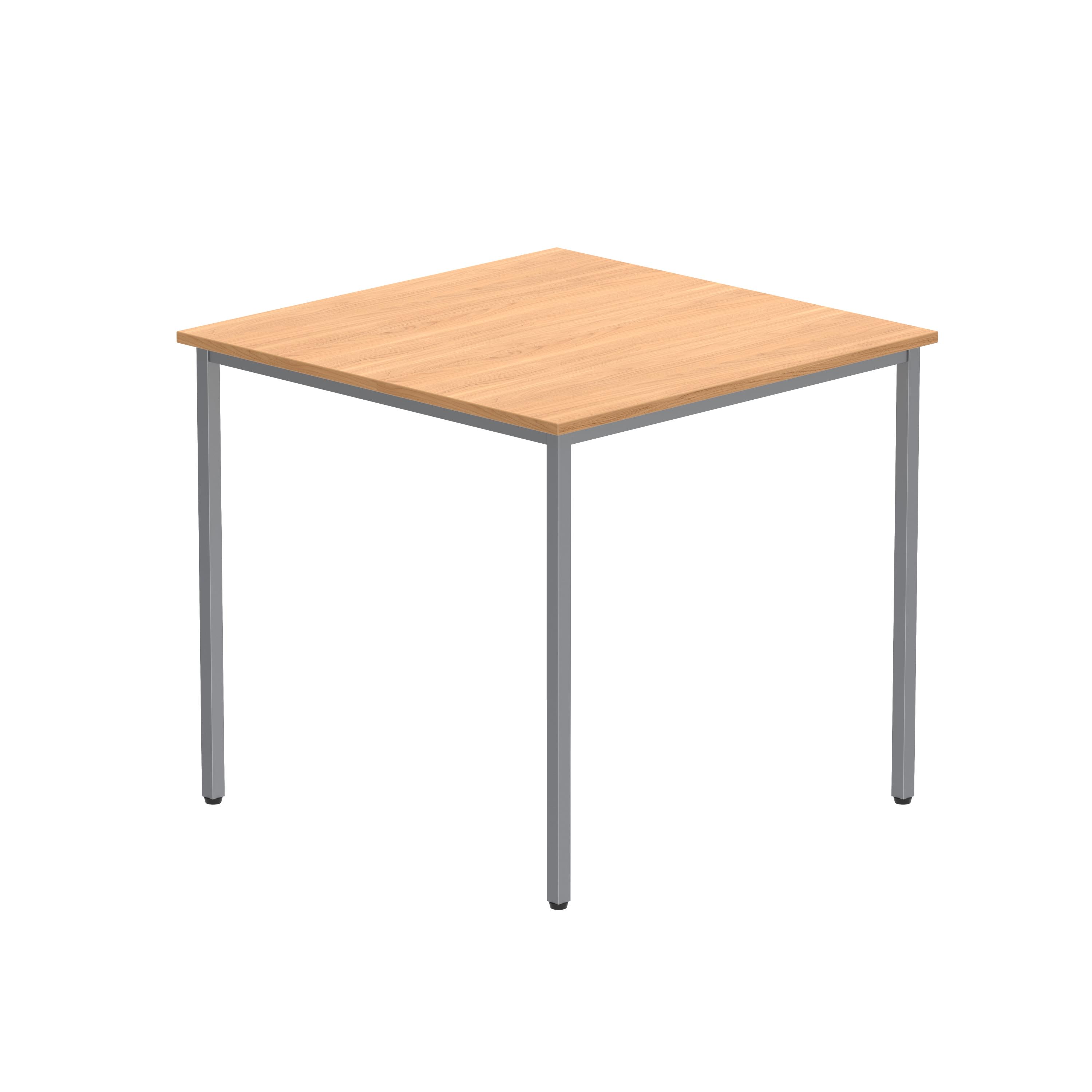 Office Rectangular Multi-Use Table (FSC) | 800X800 | Norwegian Beech/Silver thumbnail 5