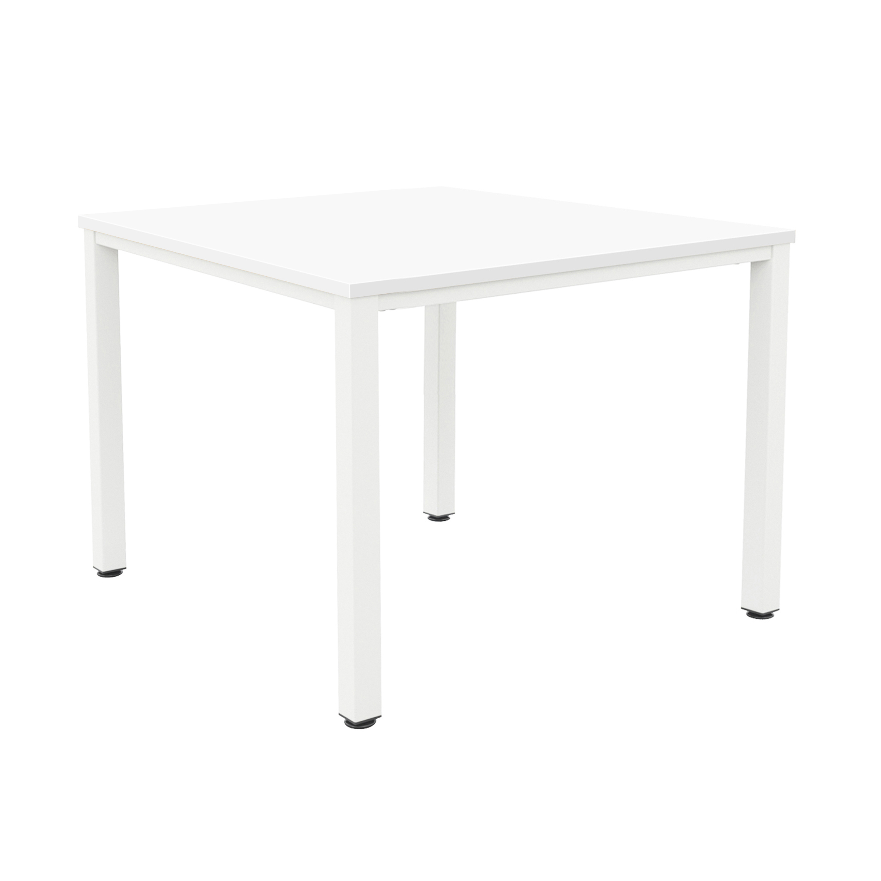 Fraction Infinity Square Meeting Table (FSC) | 1200 X 1200 | White/White