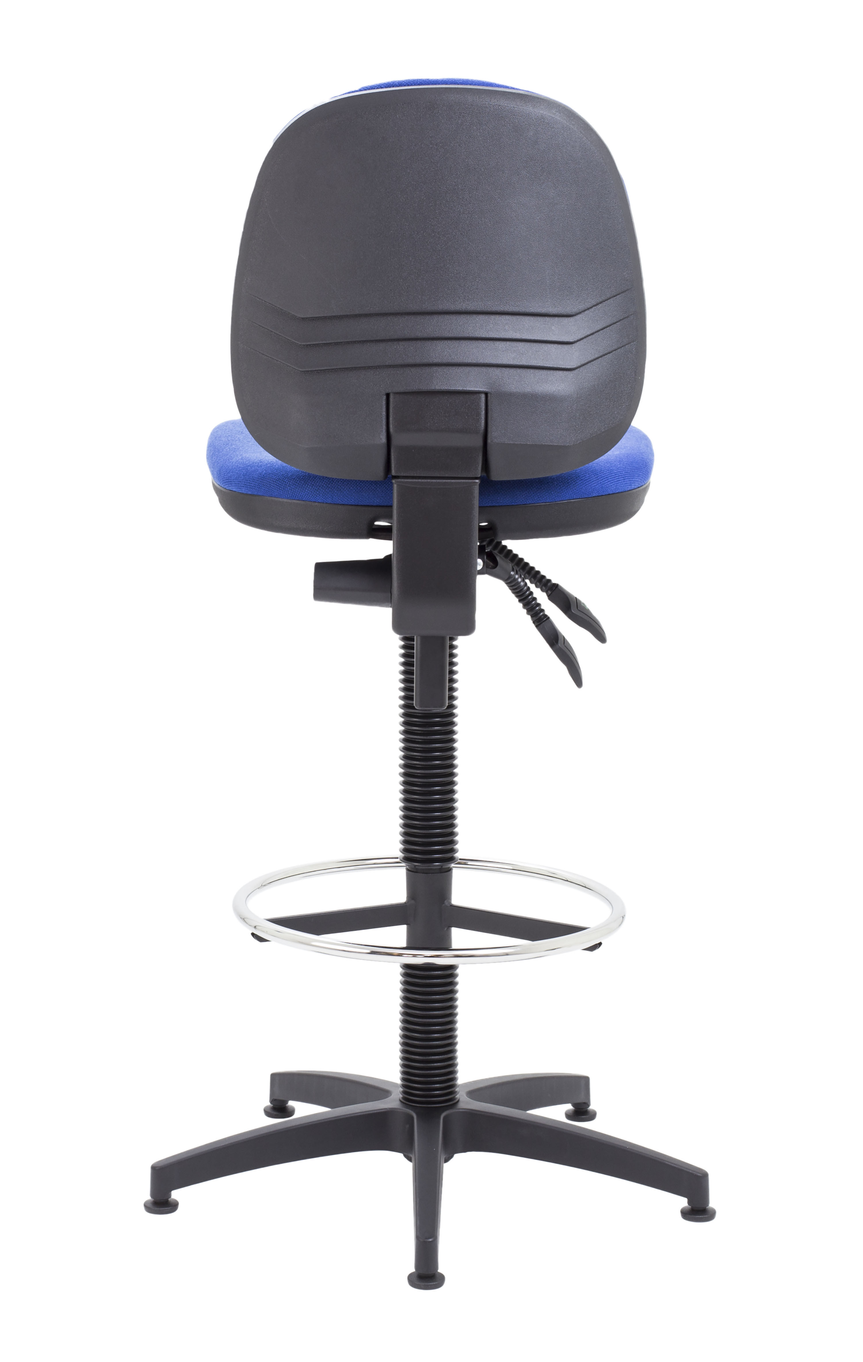 Concept Mid-Back Fixed Draughtsman-Kit Chair | Royal Blue thumbnail 5